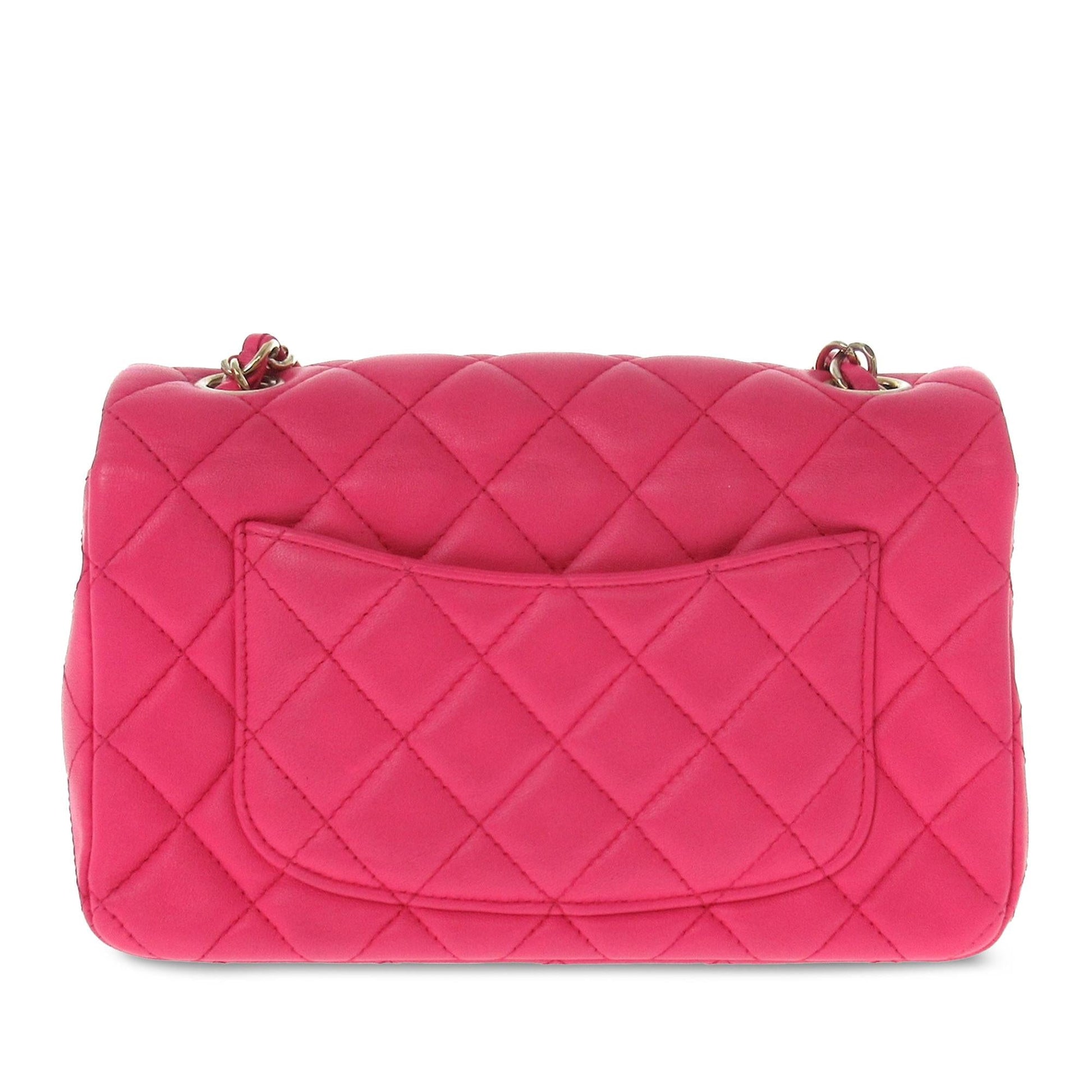 Chanel Classic Lambskin Rectangular Single Flap SHG-xTQk8y Mini Bag