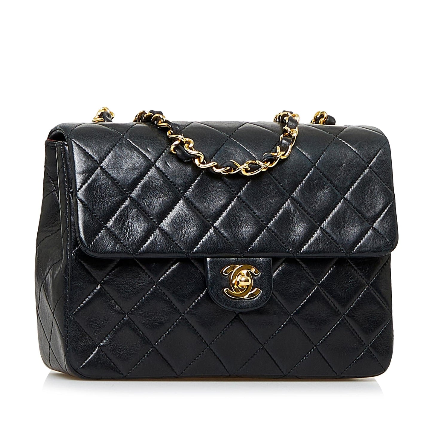 Chanel Classic Square Lambskin Single Flap SHG-3rD17V Shoulder Bag