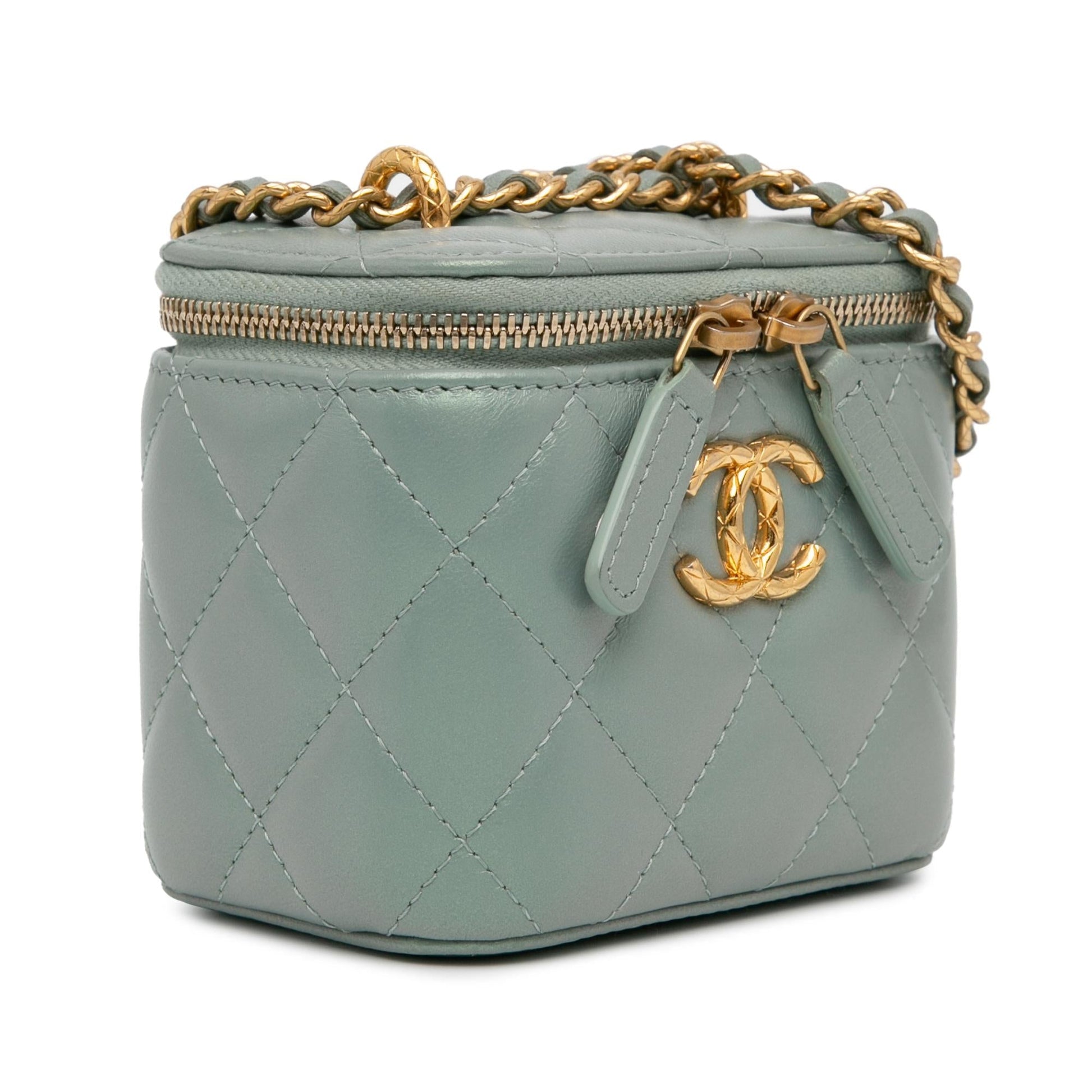 Chanel Iridescent Lambskin Vanity SHG-2sIpMm Mini Bag