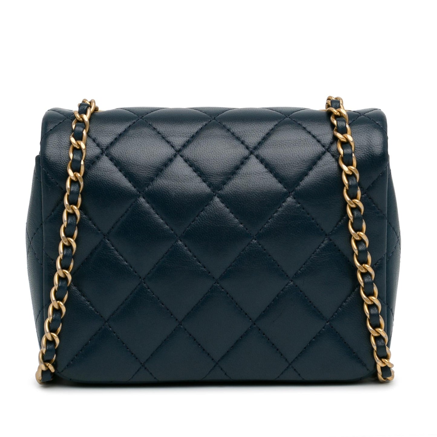 Chanel Lambskin CC Crystal Full flap SHG-tjFZO9 Mini Bag
