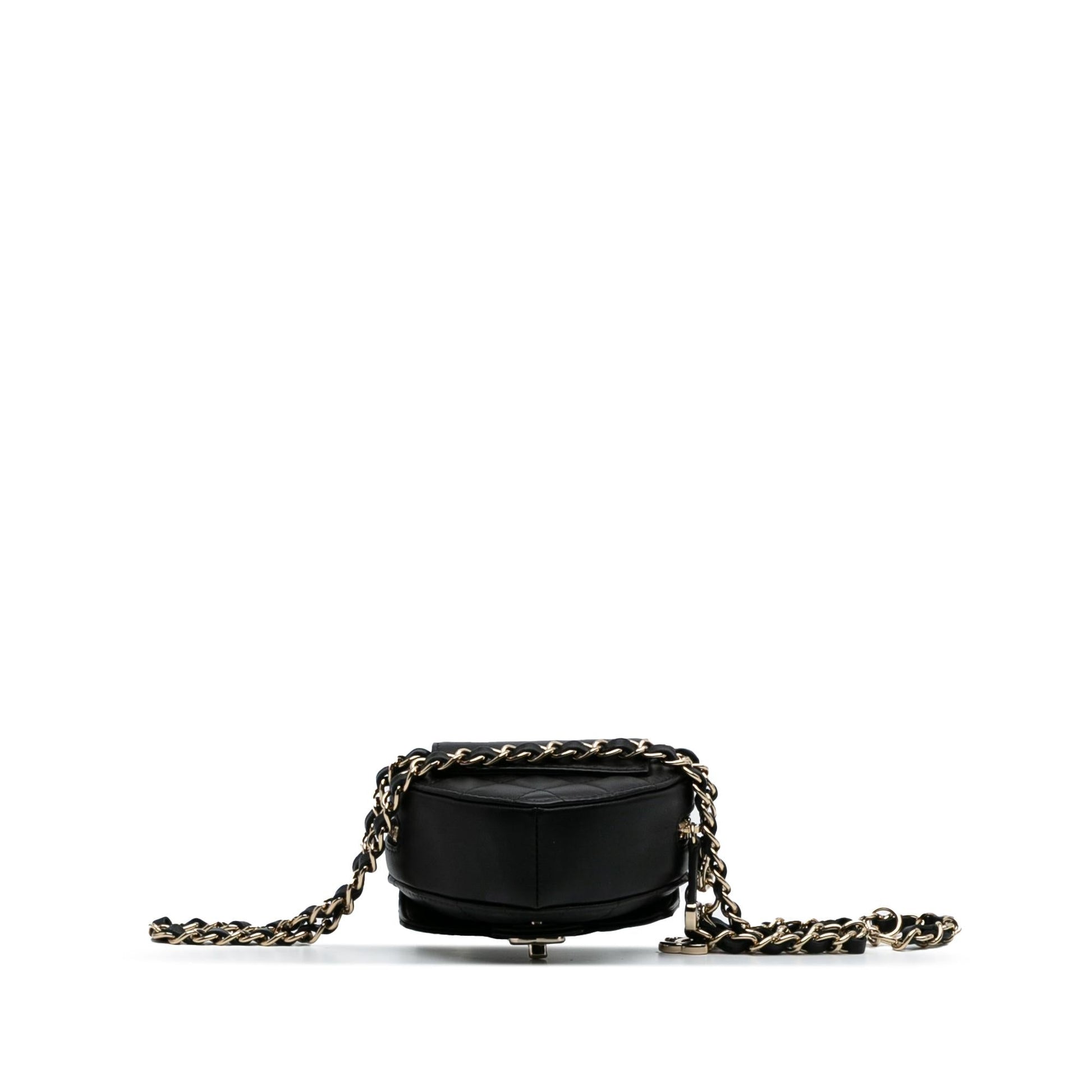 Chanel Lambskin CC Love Heart Belt Bag 2