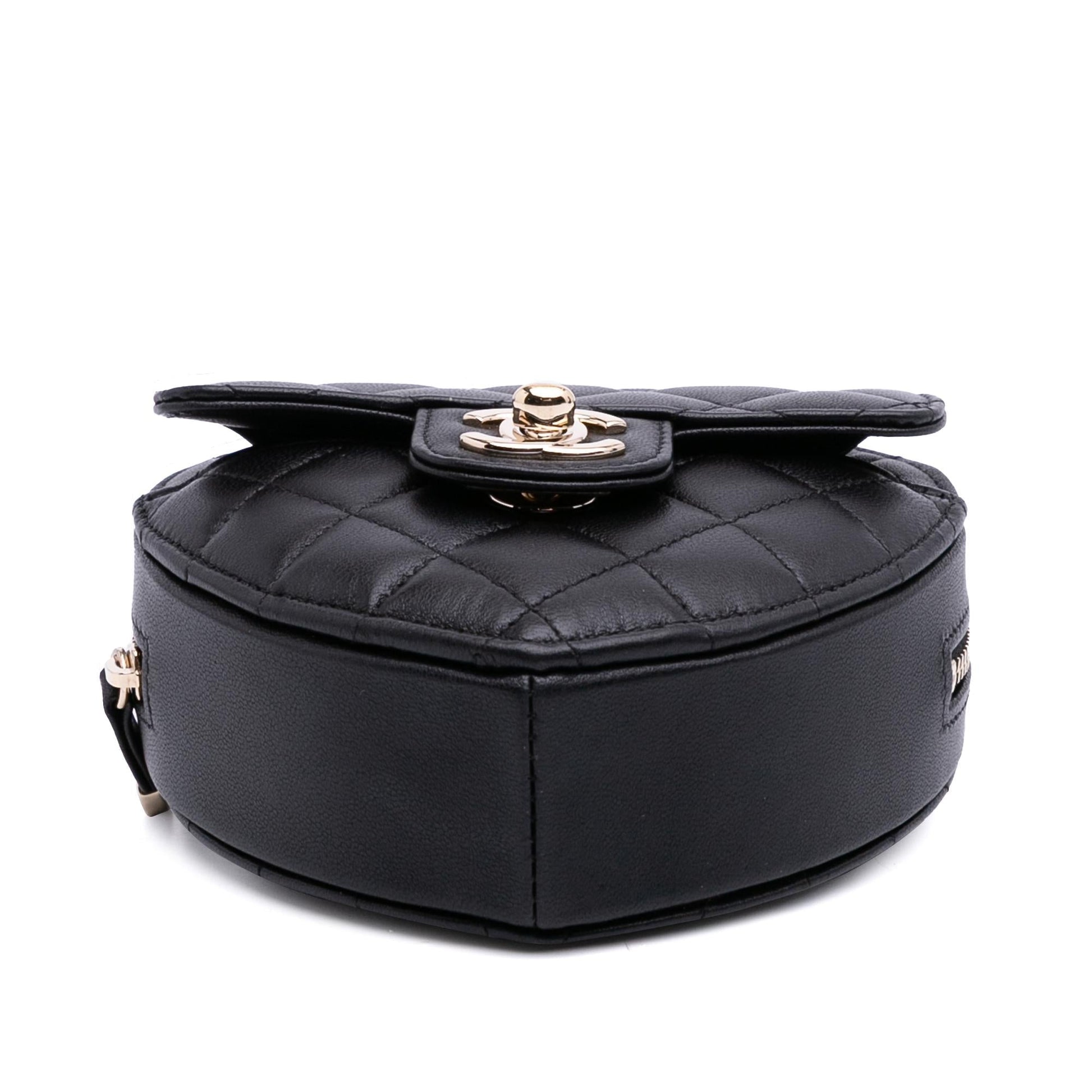 Chanel Lambskin CC Love Heart Crossbody Bag Crossbody 4