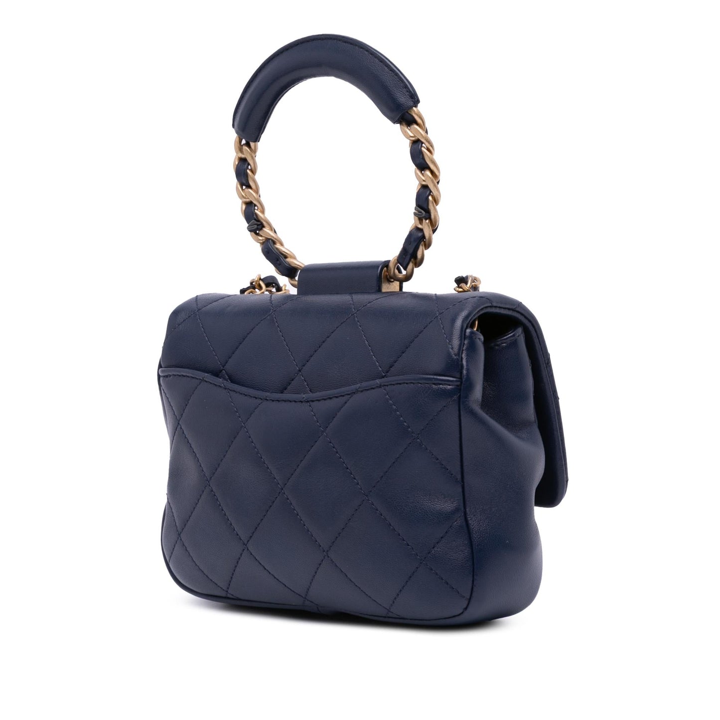Chanel Lambskin Loop Flap Mini Bag Flap 1