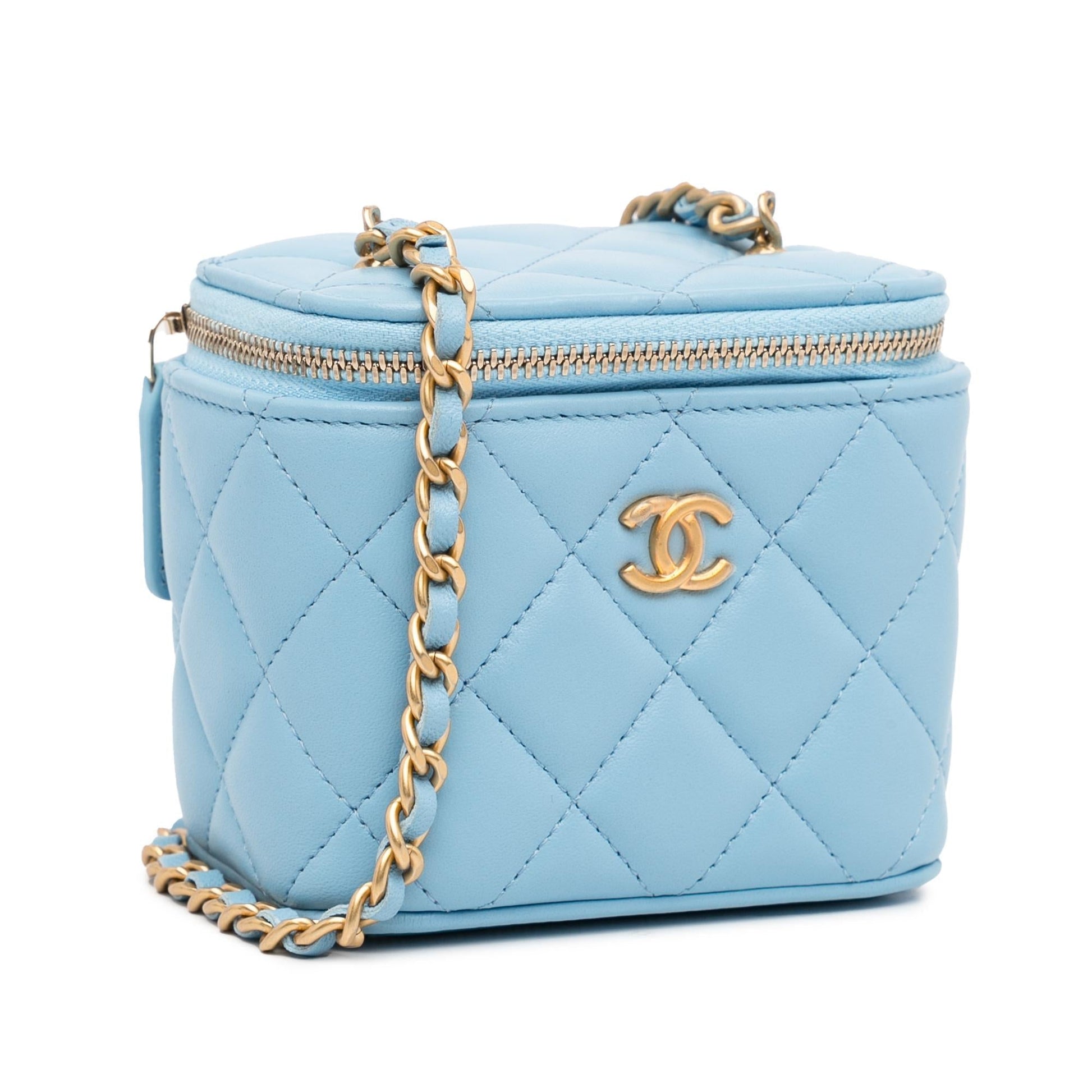 Chanel Lambskin Pearl Crush Vanity SHG-hh2WV2 Mini Bag