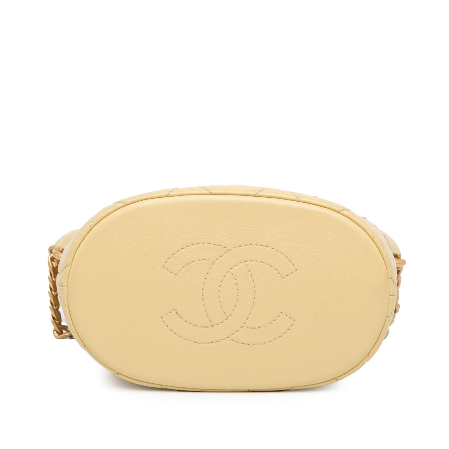 Chanel Lambskin Pending CC Bucket Bag