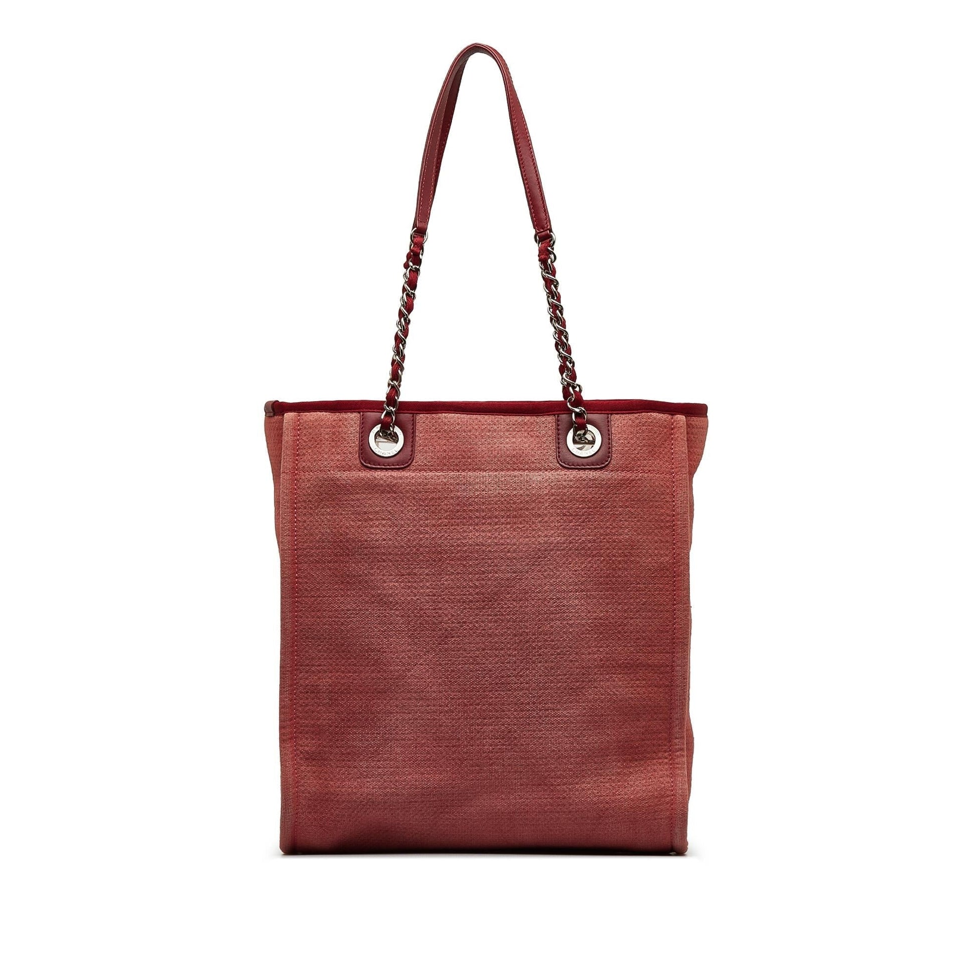 Chanel Mixed Fibers Deauville Tote Bag Tote 1