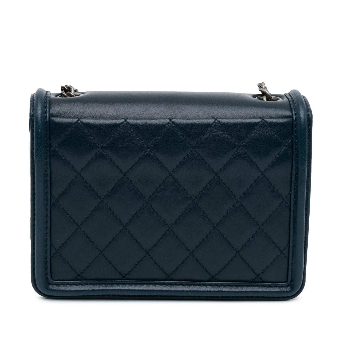 Chanel Plexiglass Boy Brick Flap SHG-IaaHc5 Leather Mini Bag
