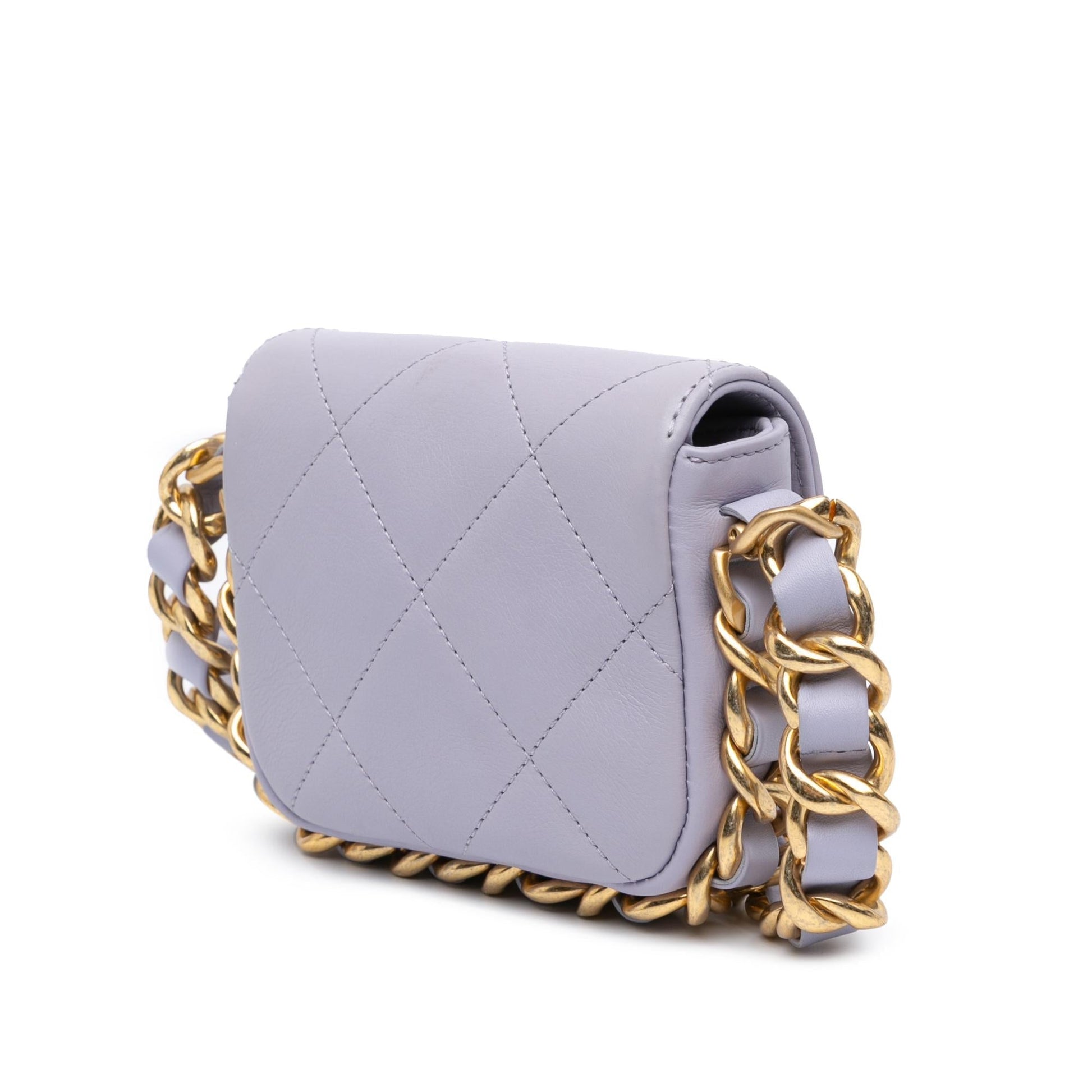 Chanel Quilted Calfskin Framing Flap Mini Bag