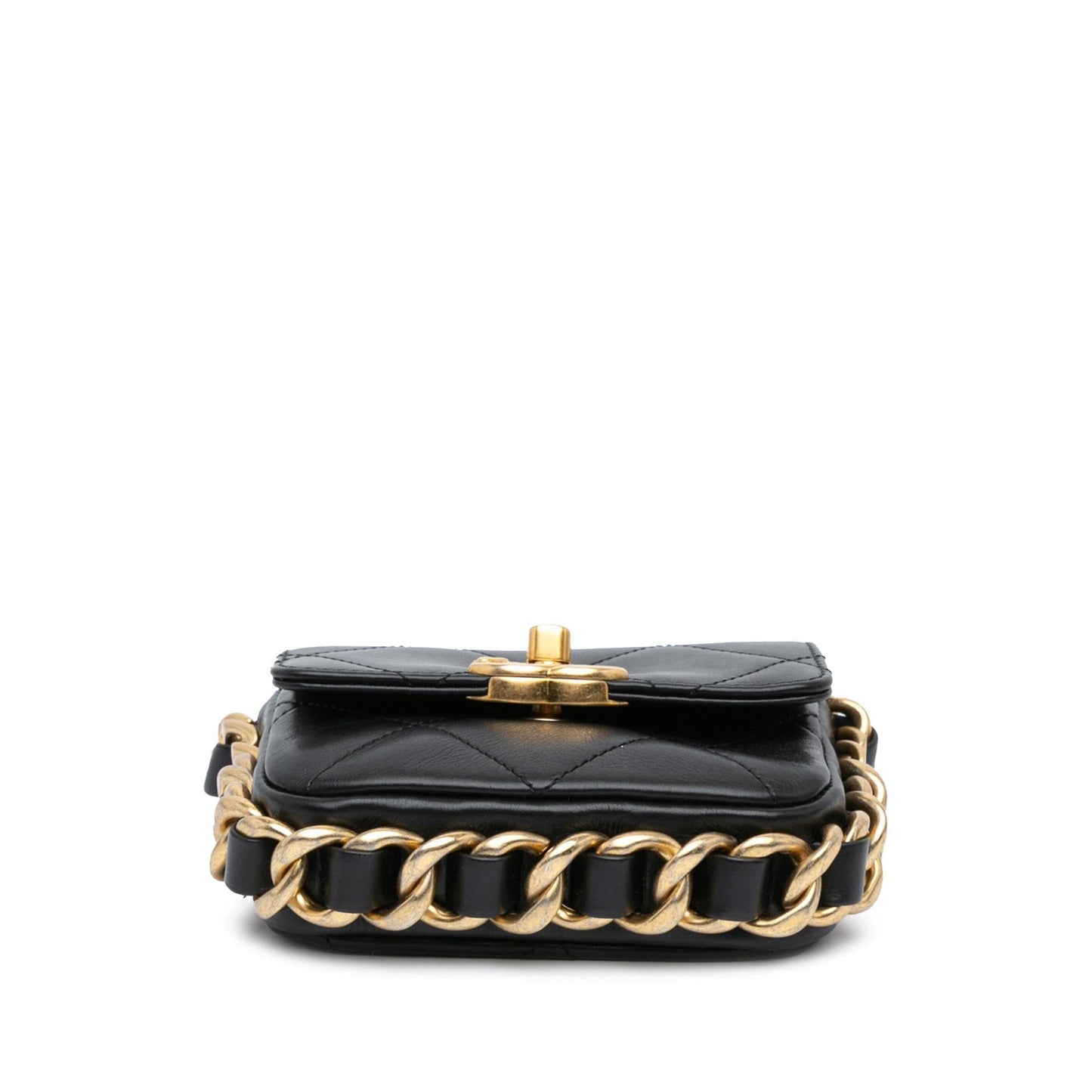 Chanel Quilted Calfskin Framing Flap Mini Bag Shg Igp1Oa