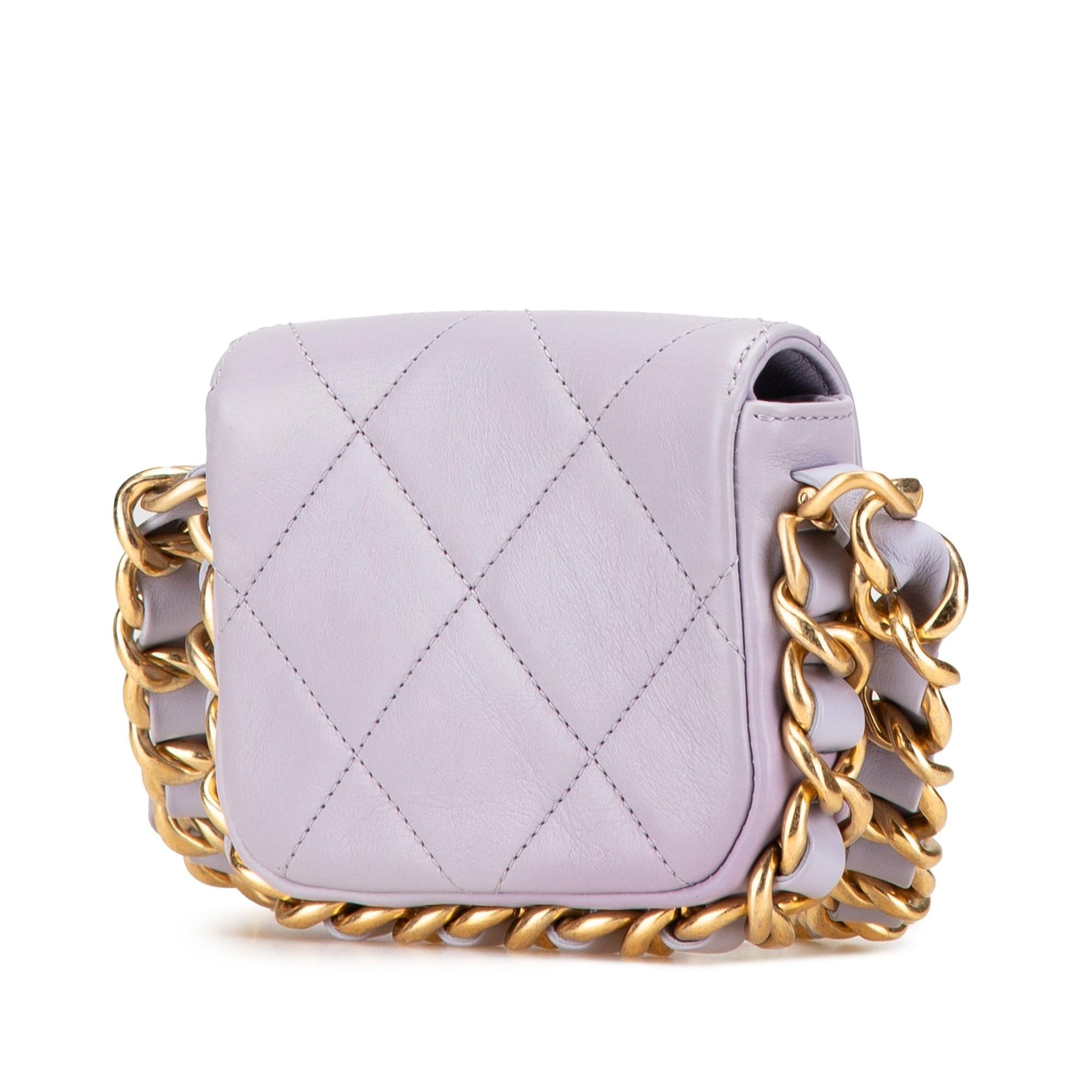 Chanel Quilted Calfskin Framing Flap Mini Bag