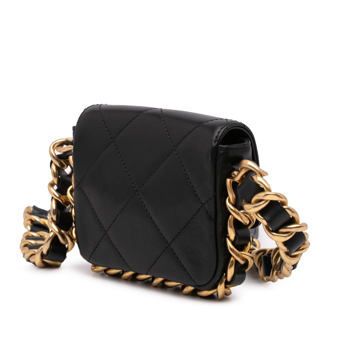 Chanel Quilted Calfskin Framing Flap Mini Bag Flap 4