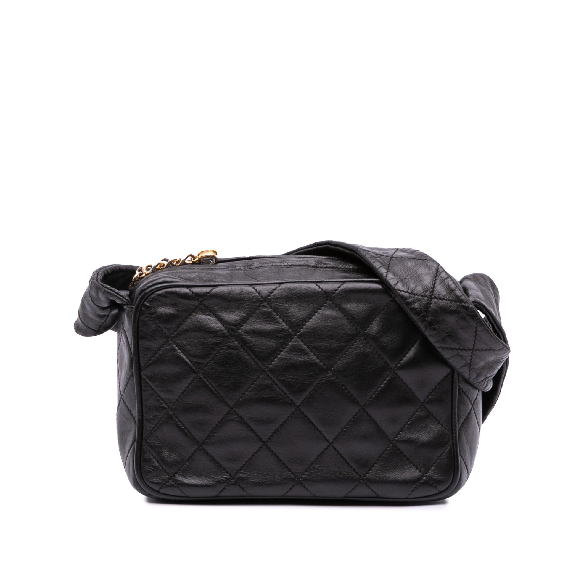 Chanel Quilted Lambskin Camera Crossbody Bag Crossbody 1