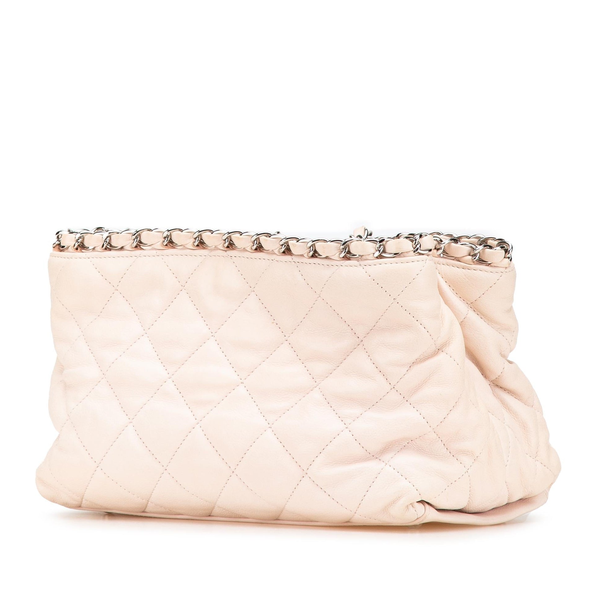Chanel Quilted Lambskin Me Tote Bag