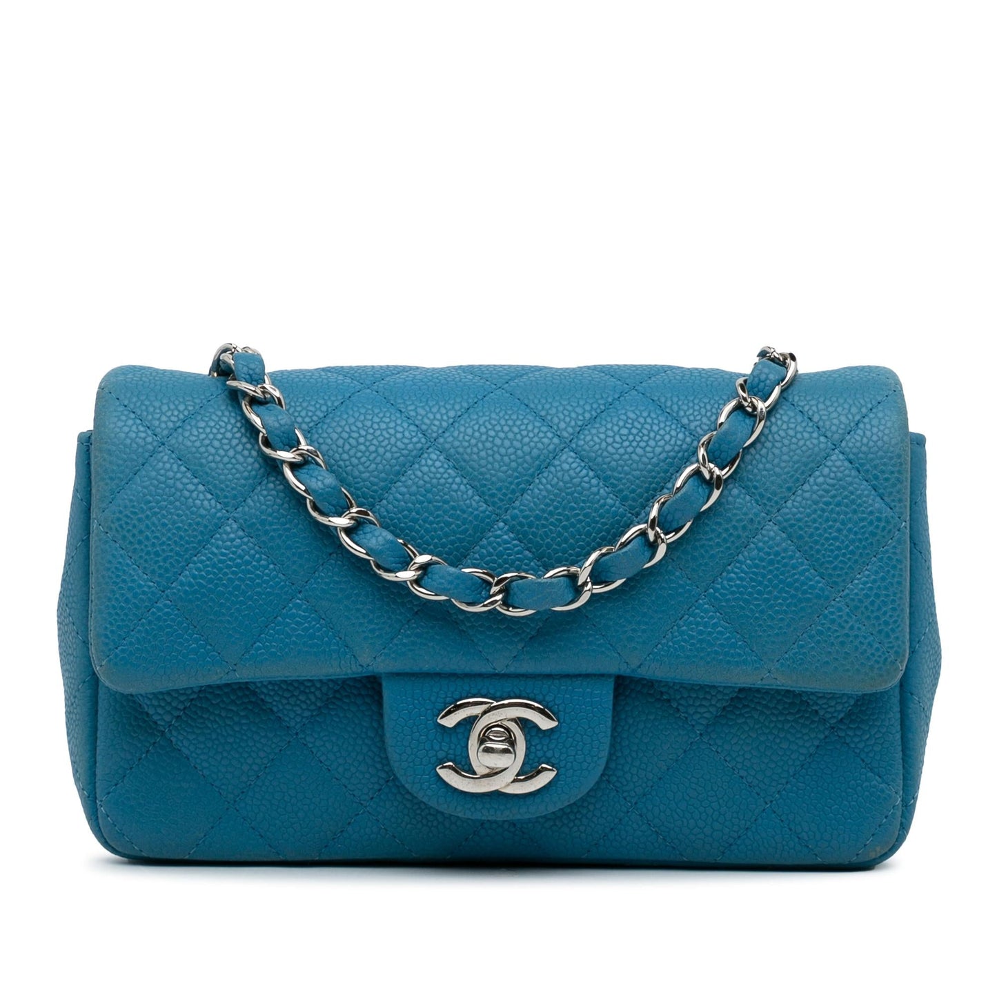 Chanel Rectangular Classic Caviar Single Flap Mini Bag Single Flap