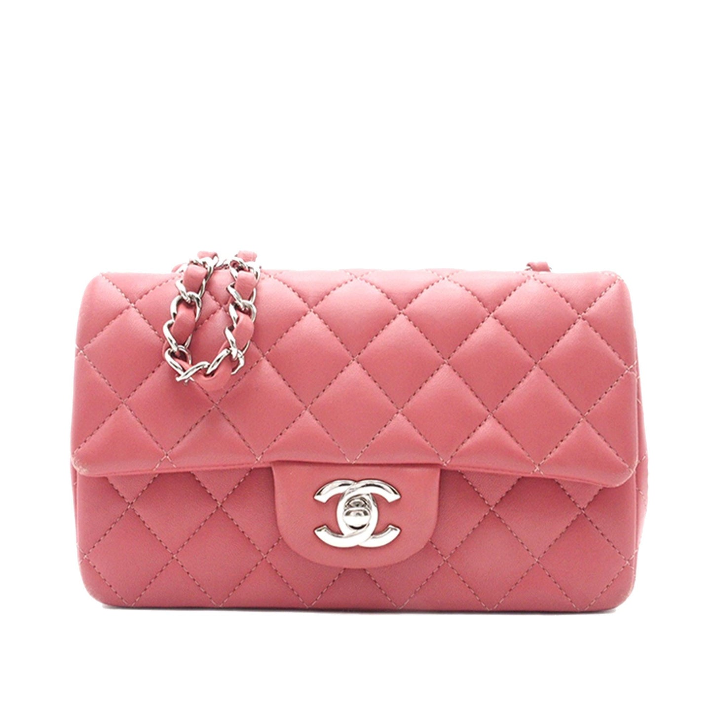 Chanel Rectangular Classic Lambskin Single Flap SHG-TIx3qD Mini Bag