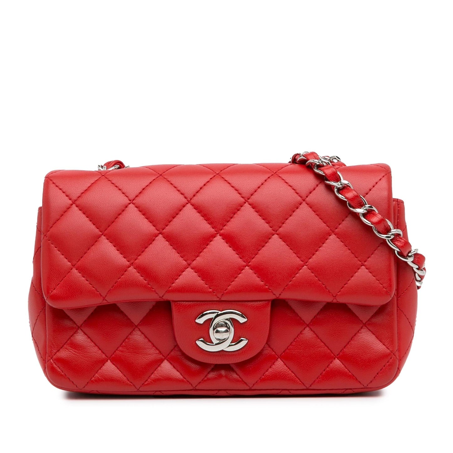 Chanel Rectangular Classic Lambskin Single Flap SHG-ibXR3K Mini Bag