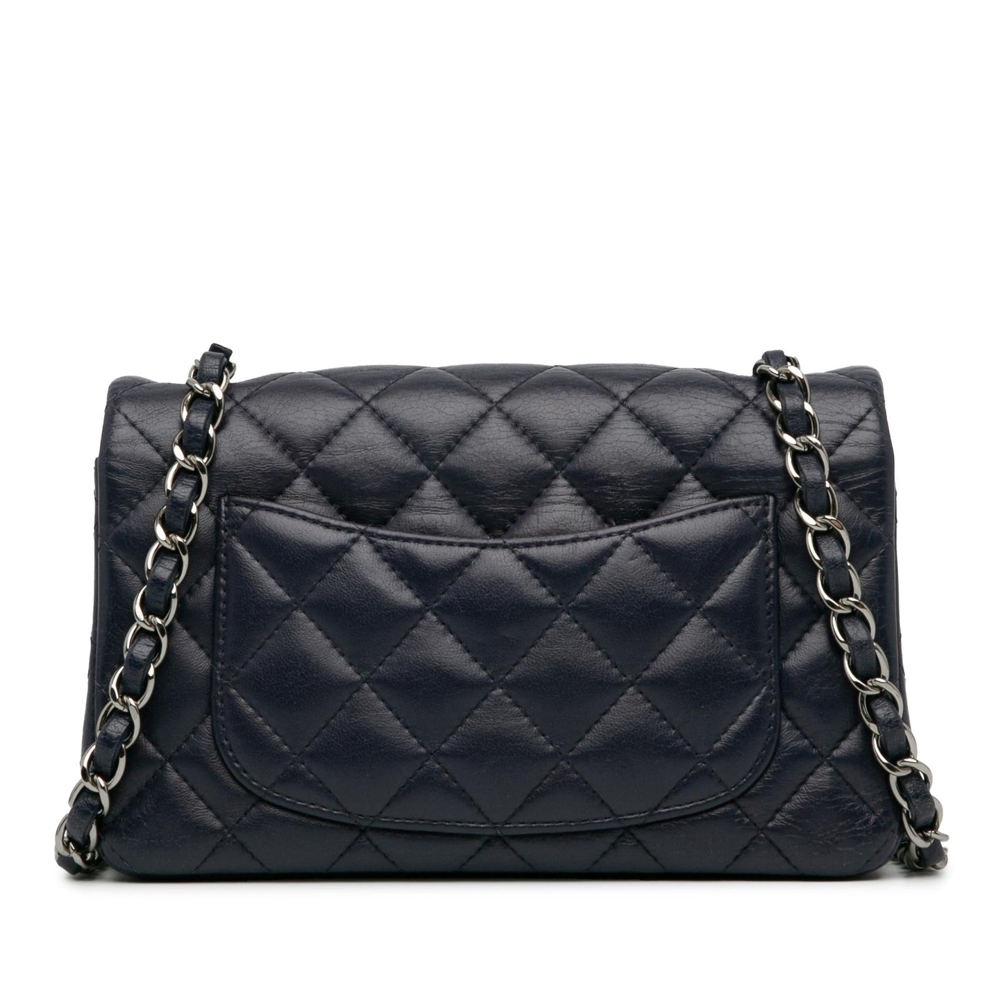 Chanel Rectangular Classic Lambskin Single Flap SHG-VhXRd6 Mini Bag