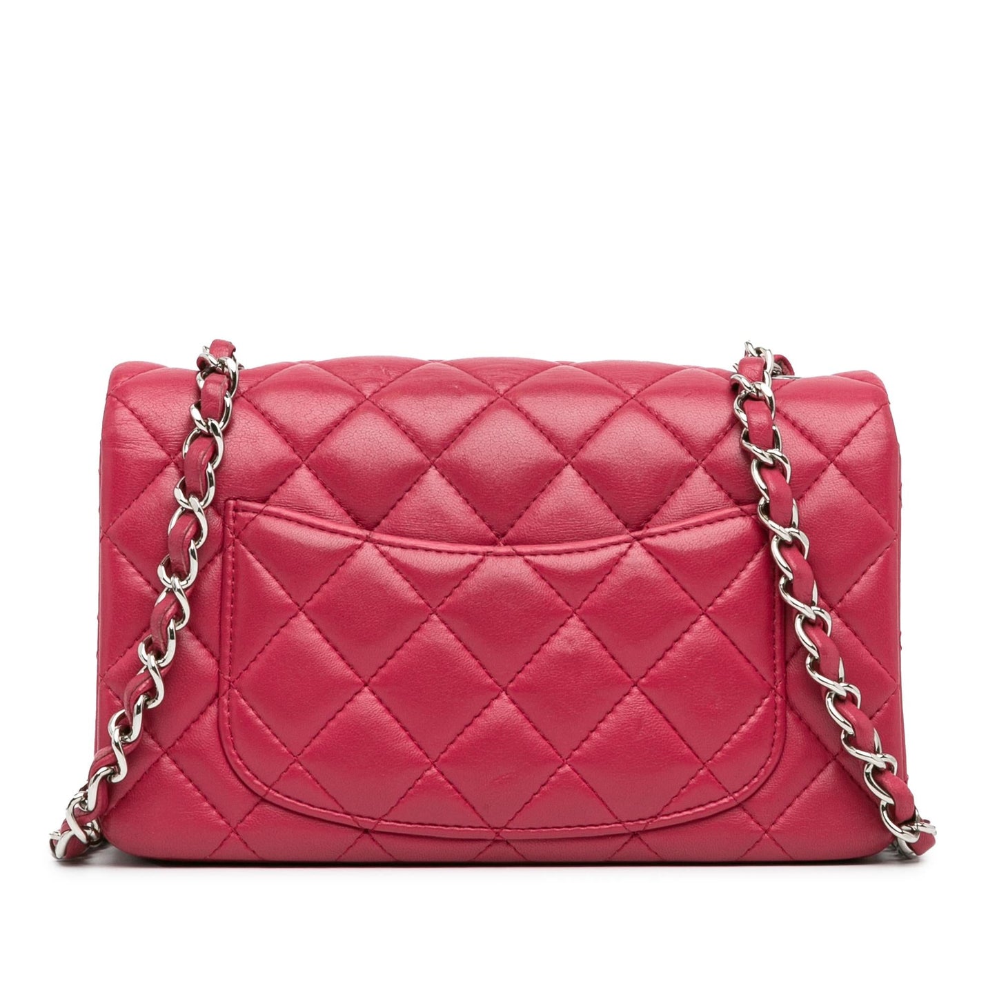 Chanel Rectangular Classic Lambskin Single Flap SHG-f674v3 Mini Bag