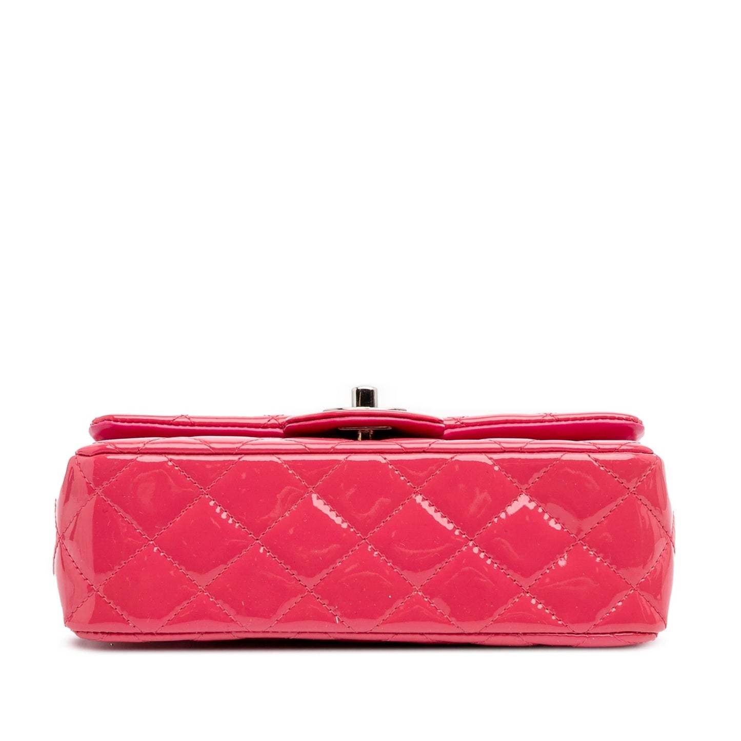 Chanel Rectangular Classic Patent Single Flap Mini Bag Flap 10