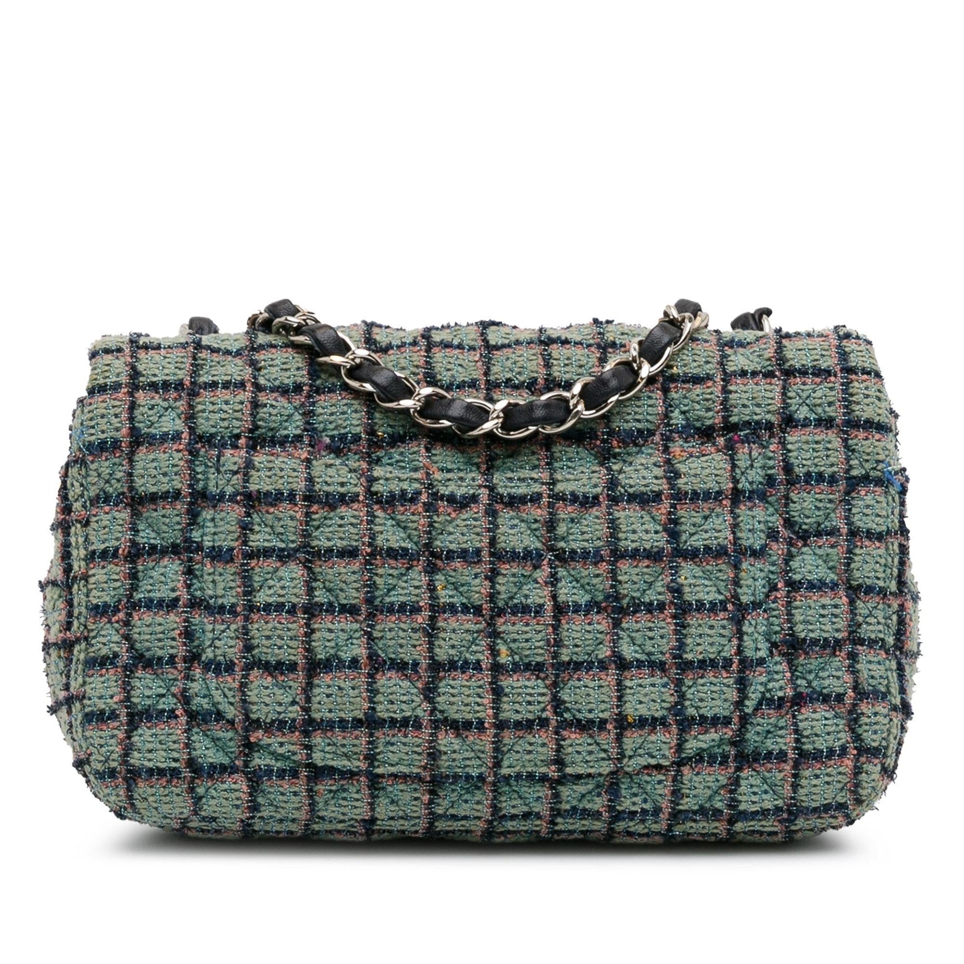 Chanel Rectangular Classic Tweed Flap Mini Bag