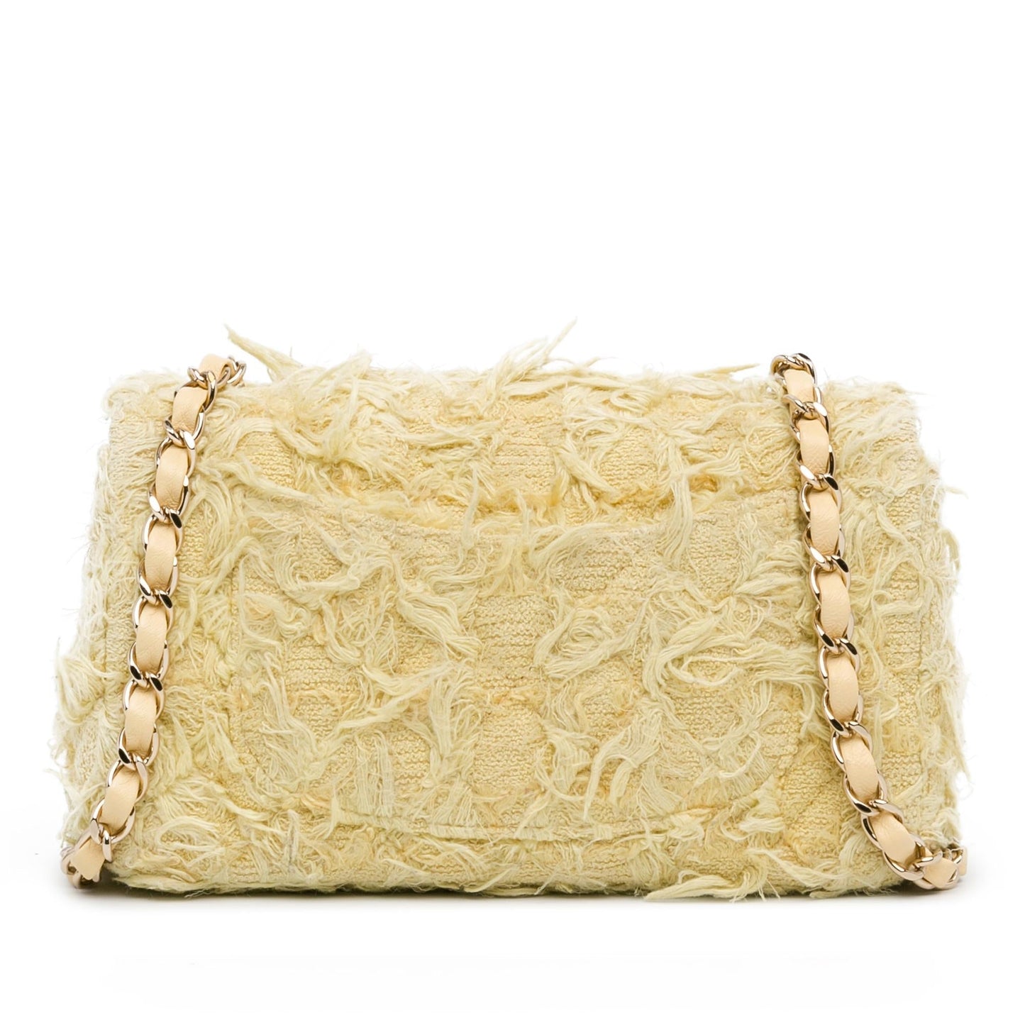 Chanel Rectangular Classic Tweed Single Flap SHG-tWVx0M Mini Bag