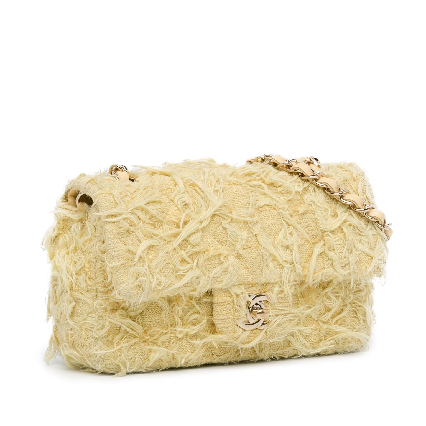 Chanel Rectangular Classic Tweed Single Flap SHG-tWVx0M Mini Bag