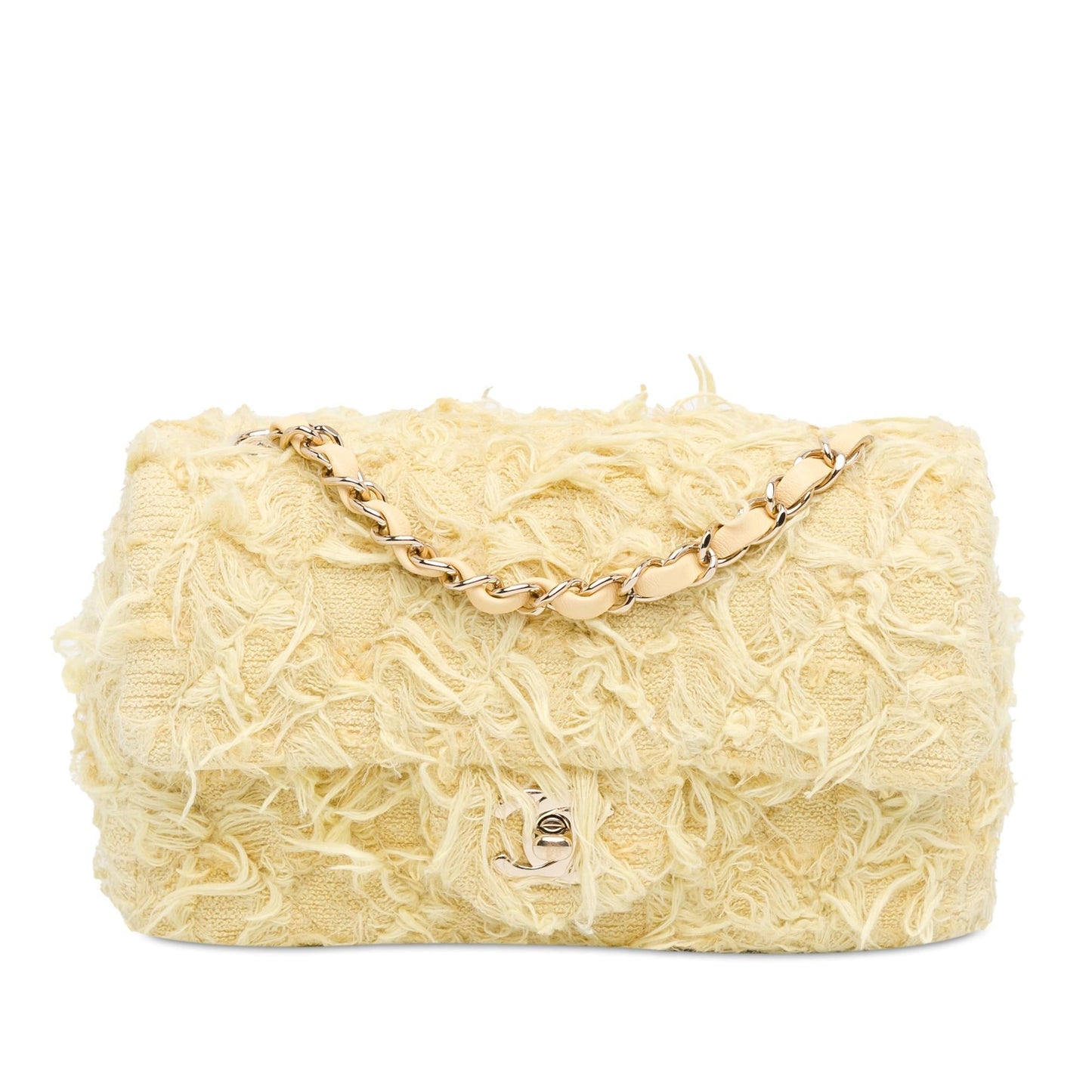 Chanel Rectangular Classic Tweed Single Flap Mini Bag