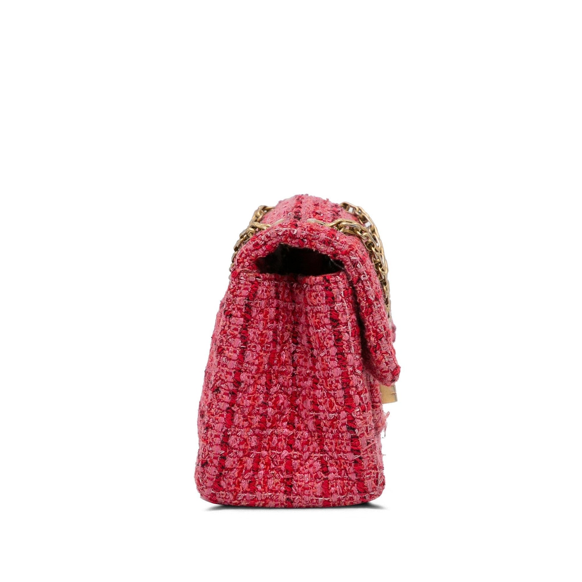 Chanel Rectangular Tweed Reissue Single Flap SHG-gJDjoh Mini Bag