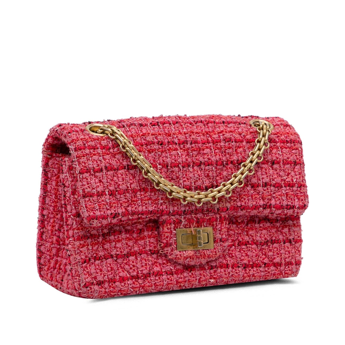 Chanel Rectangular Tweed Reissue Single Flap SHG-gJDjoh Mini Bag