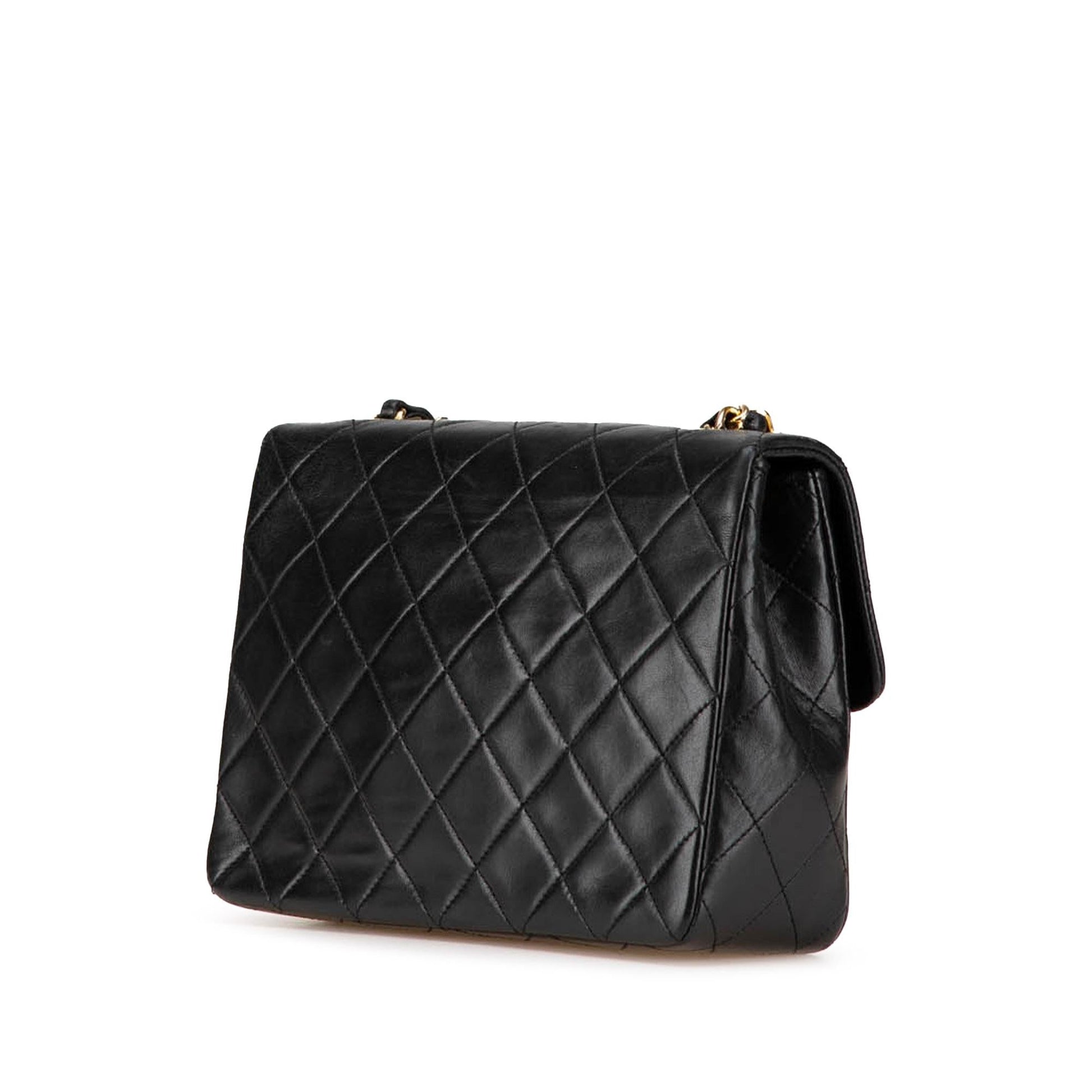 Chanel Square Classic Lambskin Flap Mini Bag