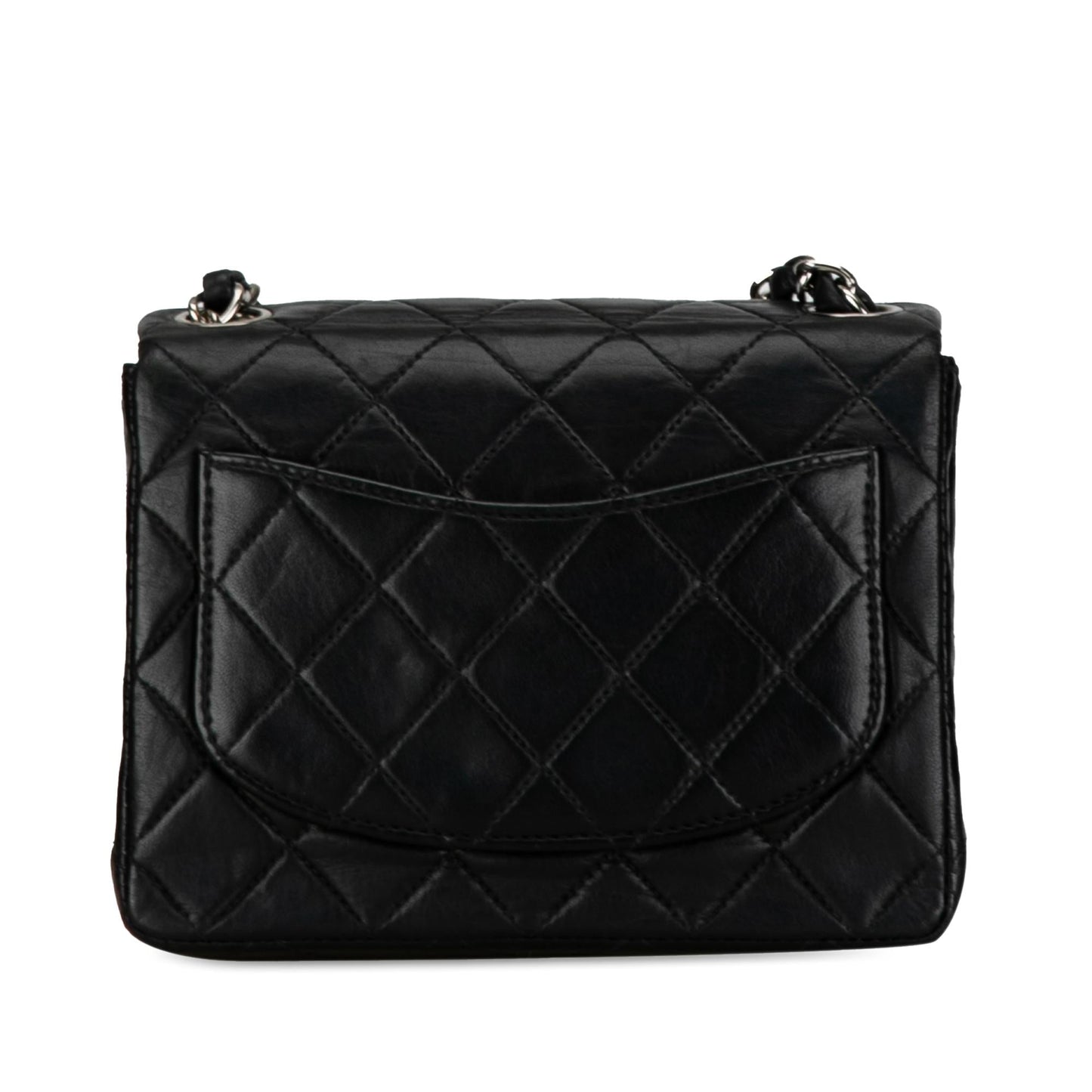 Chanel Square Classic Lambskin Single Flap SHG-0YbHqE Mini Bag