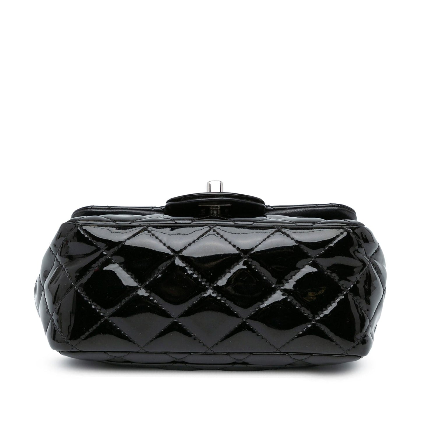 Chanel Square Classic Patent Single Flap SHG-0hjZ92 Mini Bag