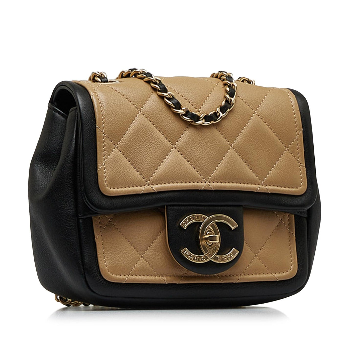Chanel Square Graphic Flap Crossbody Bag