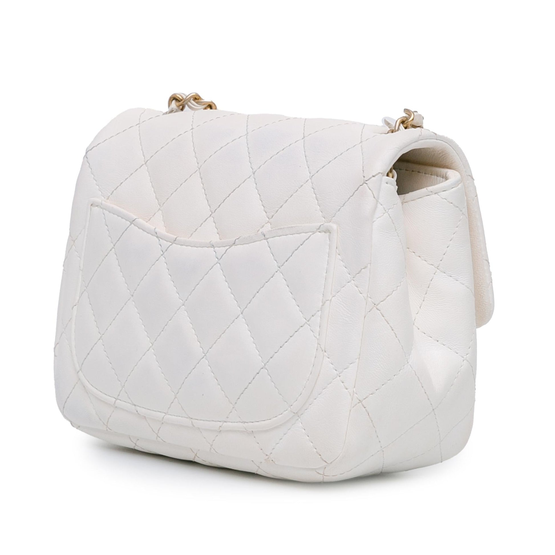 Chanel Square Lambskin Romance Single Flap SHG-cLMyQW Mini Bag