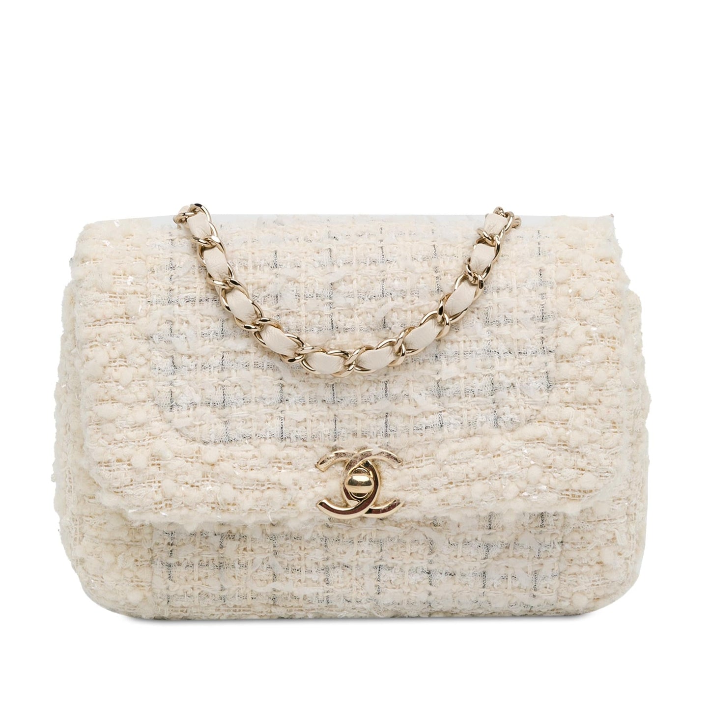 Chanel Tweed Flap SHG-7gRh4A Crossbody Bag