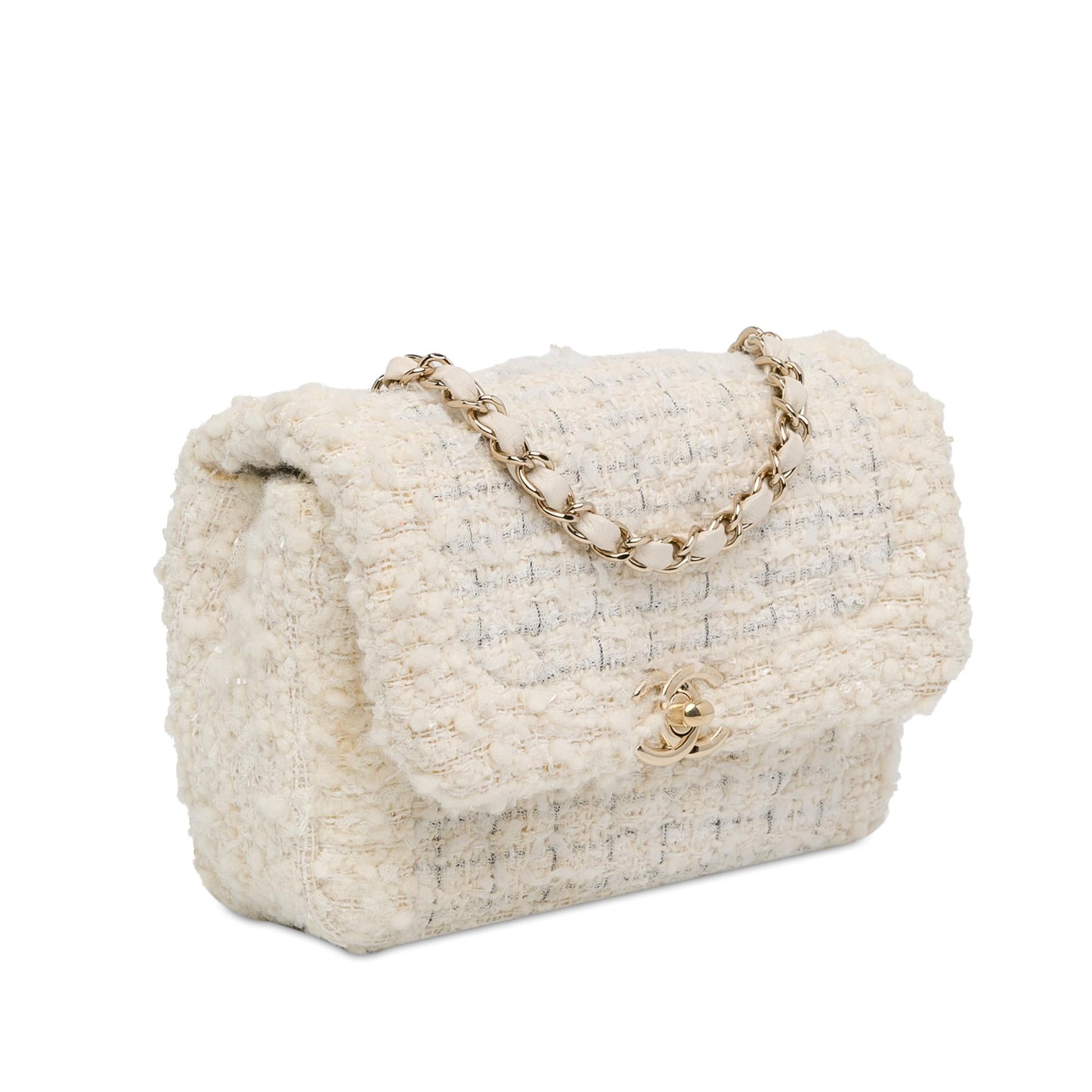 Chanel Tweed Flap SHG-7gRh4A Crossbody Bag