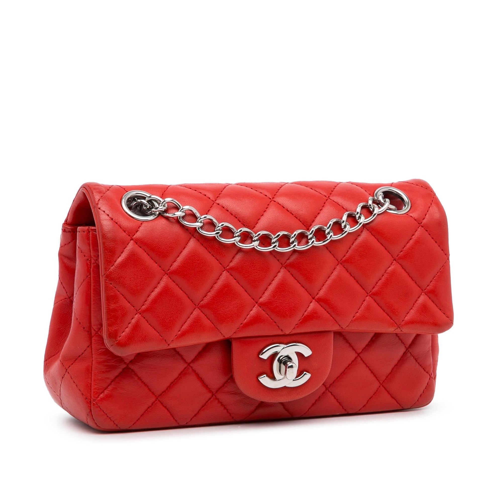 Chanel New Classic Lambskin Single Flap SHG-Z0MDiN Mini Bag