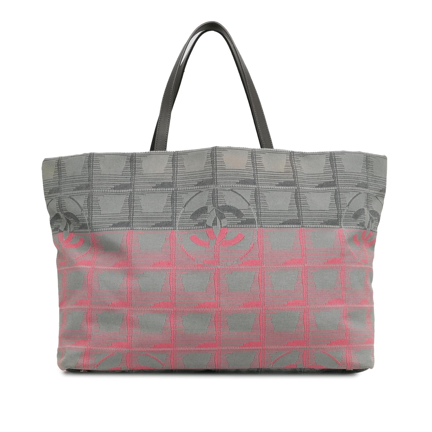 Chanel New Line Bicolor Nylon Travel Bag