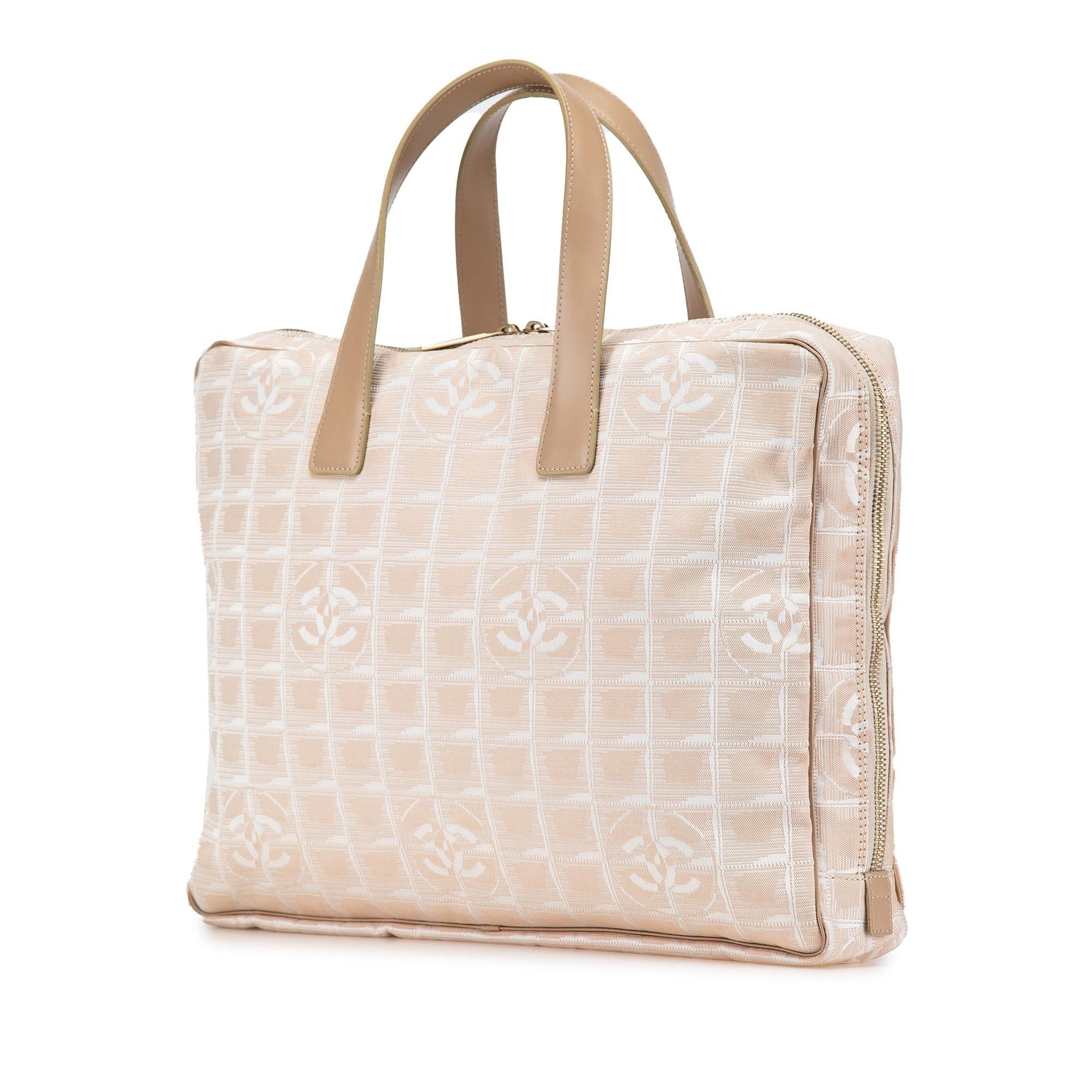 Chanel New Line Nylon Briefcase Travel Bag Briefcase 1