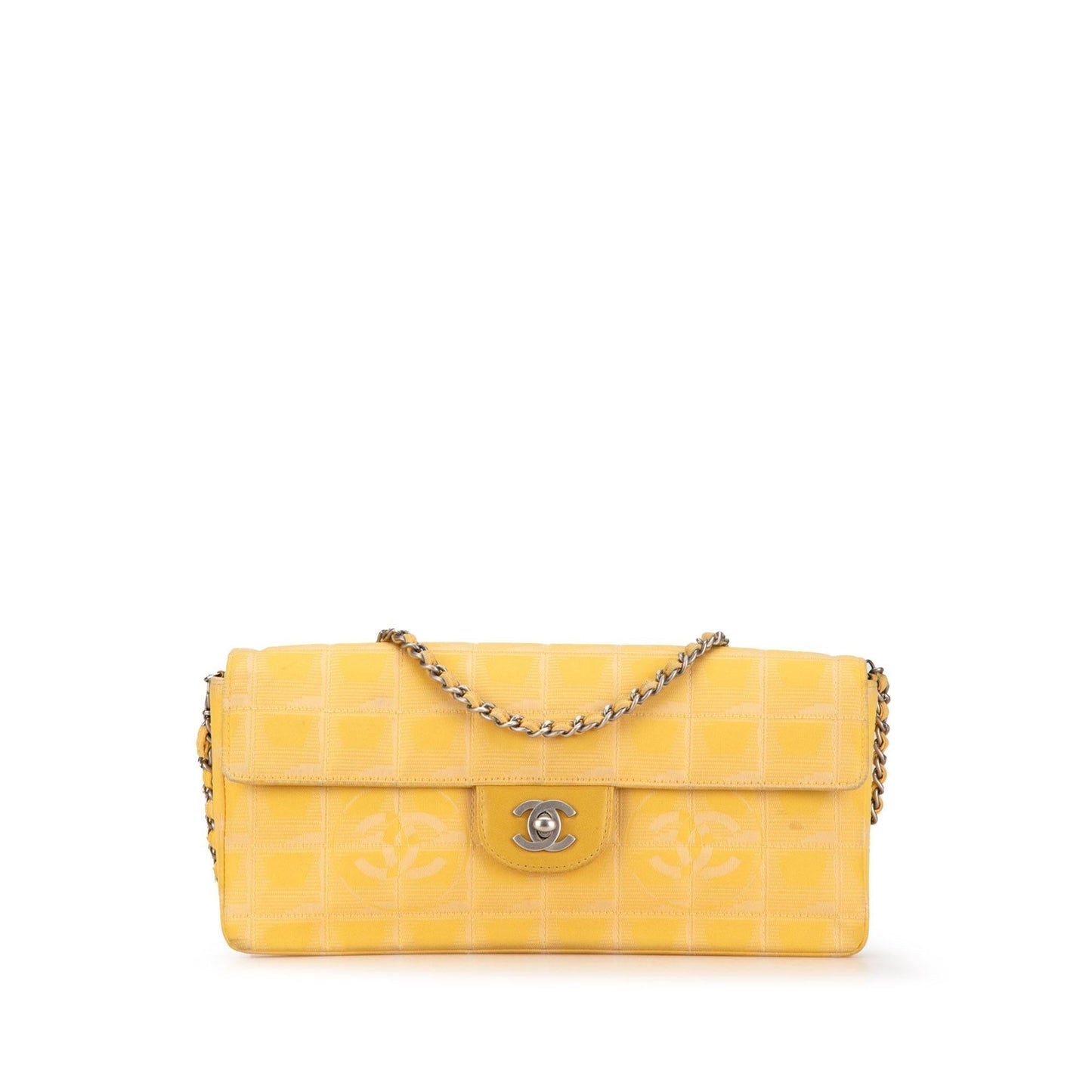 Chanel New Line Nylon East West Flap Travel Bag