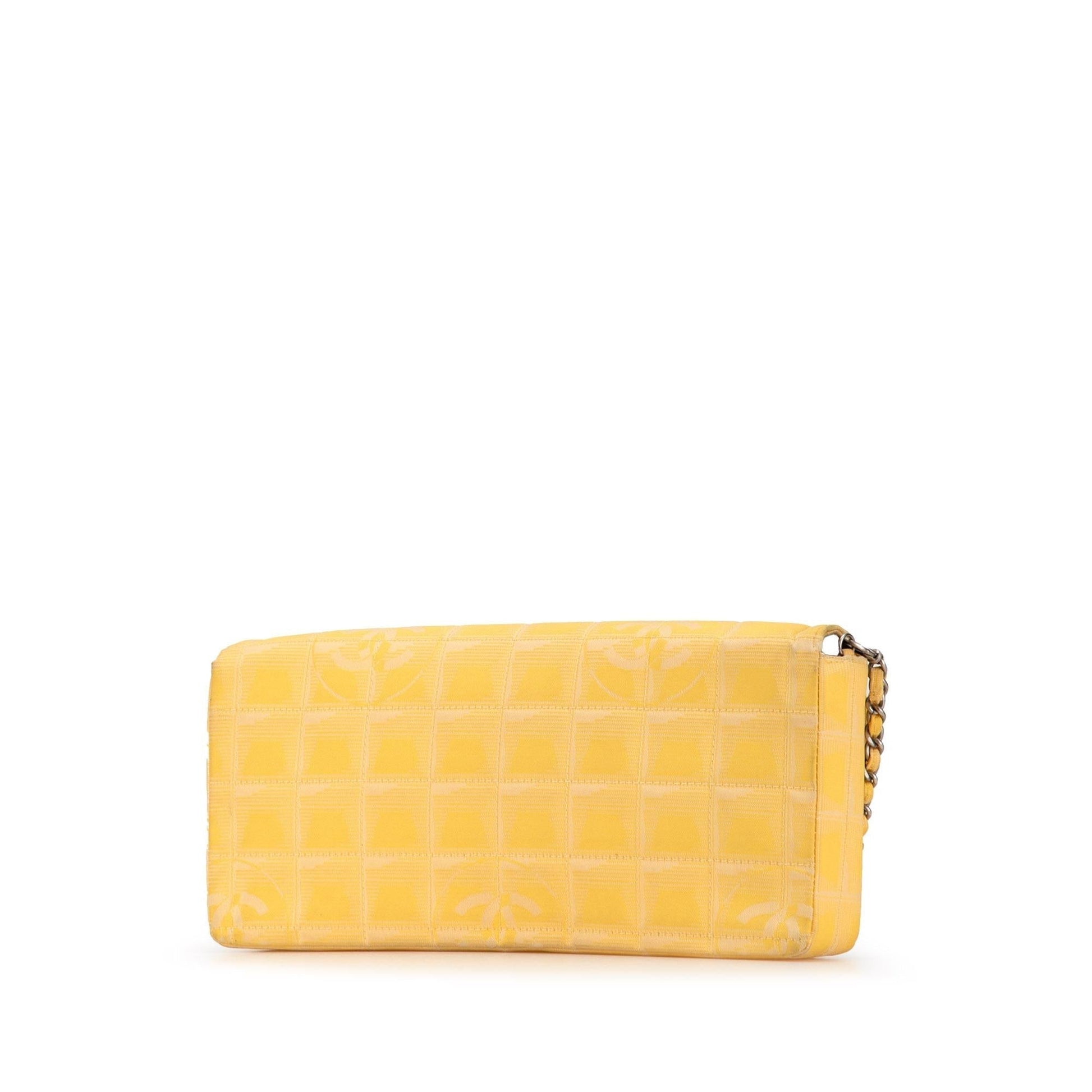 Chanel New Line Nylon East West Flap Travel Bag West Flap