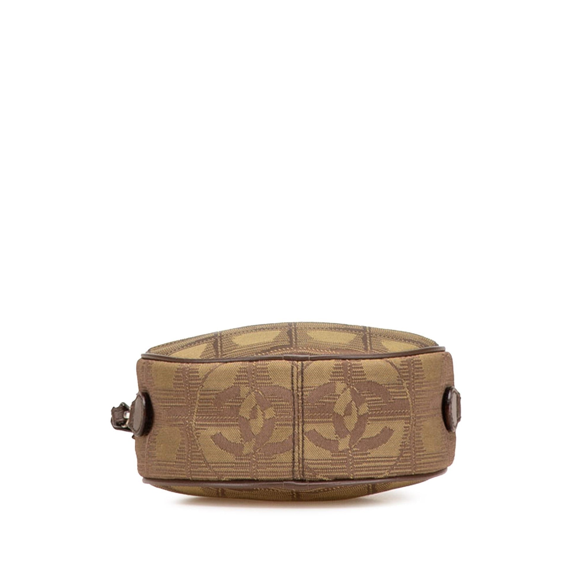 Chanel New Line Nylon Round Travel Bag