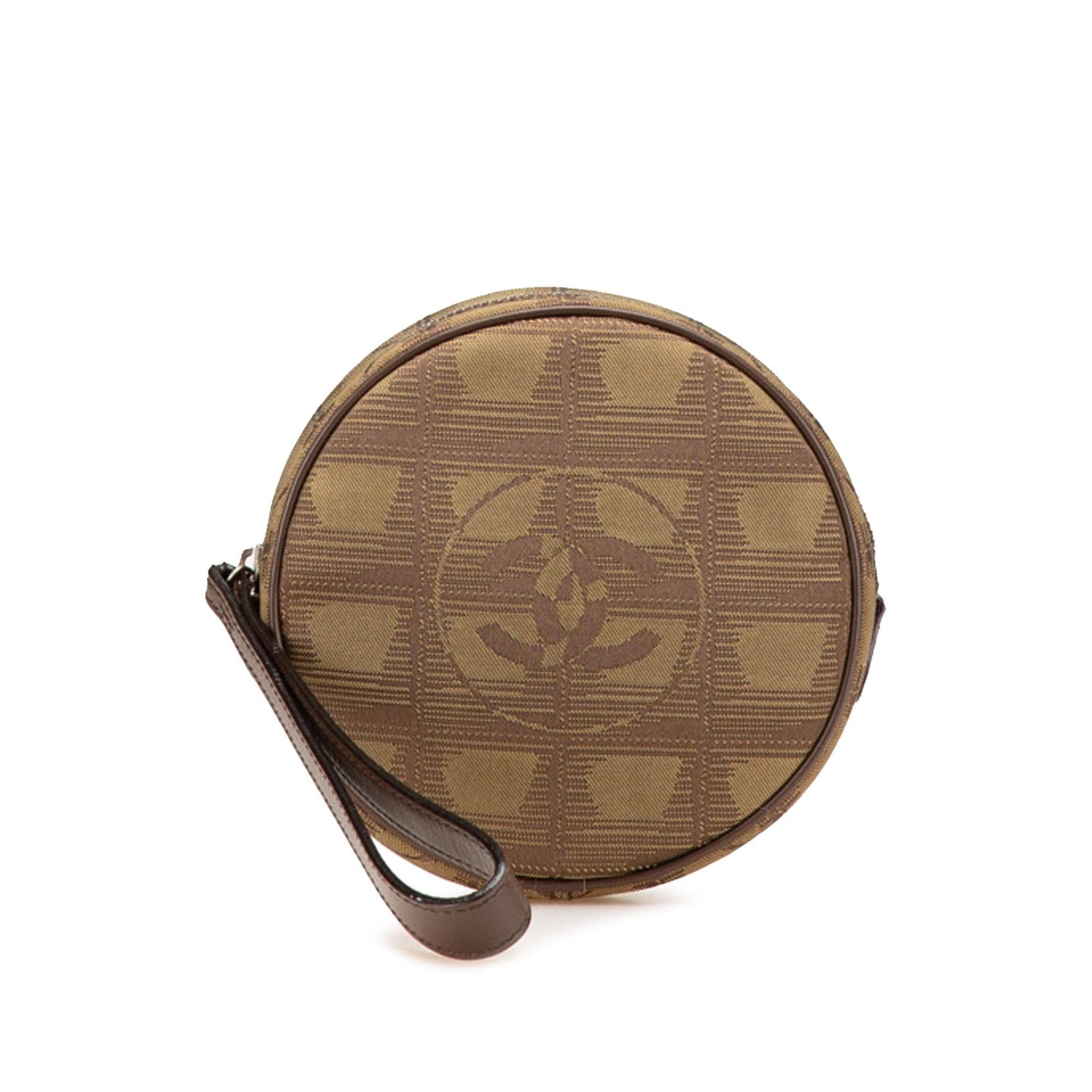 Chanel New Line Nylon Round Travel Bag