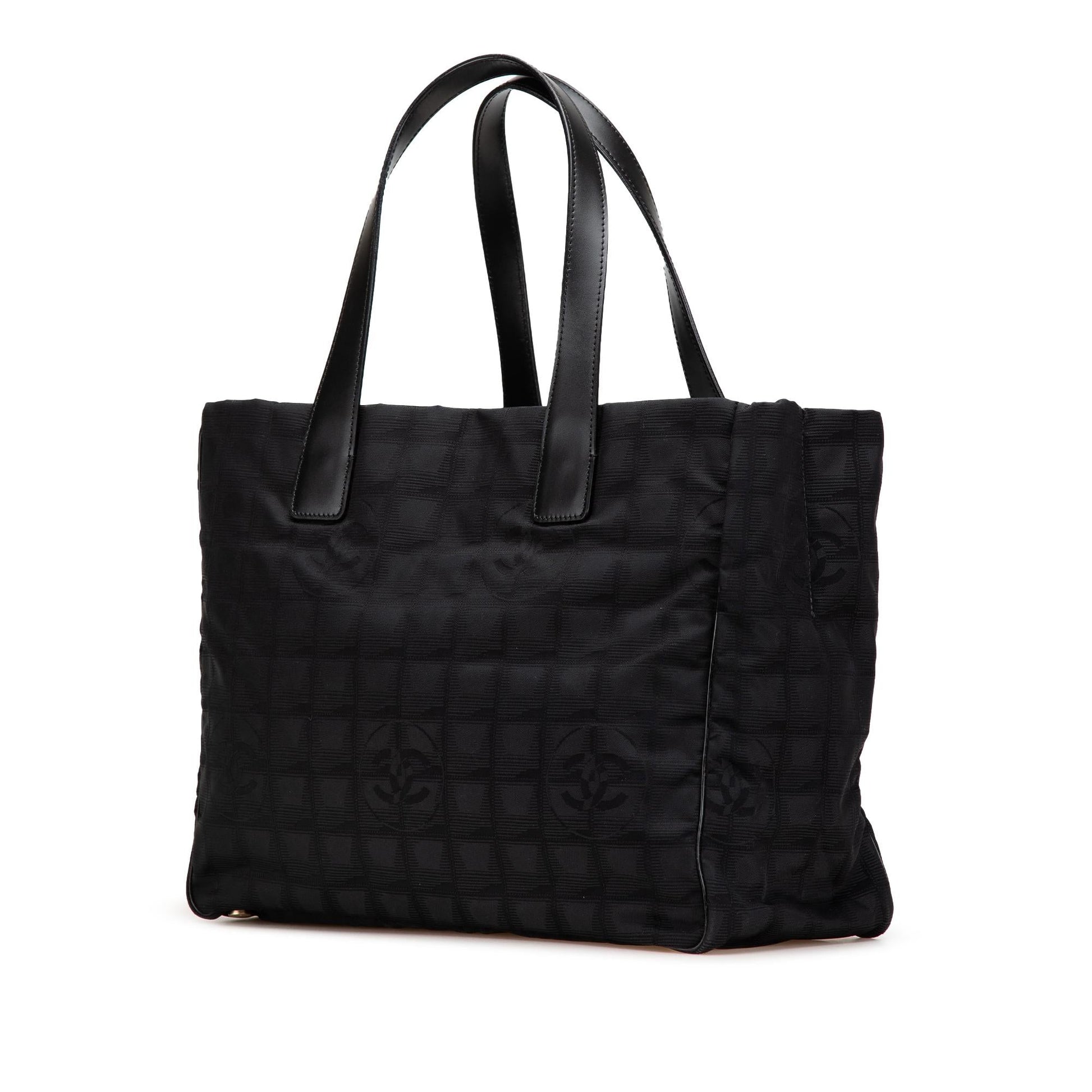Chanel New Line Nylon Travel Bag Tote 8