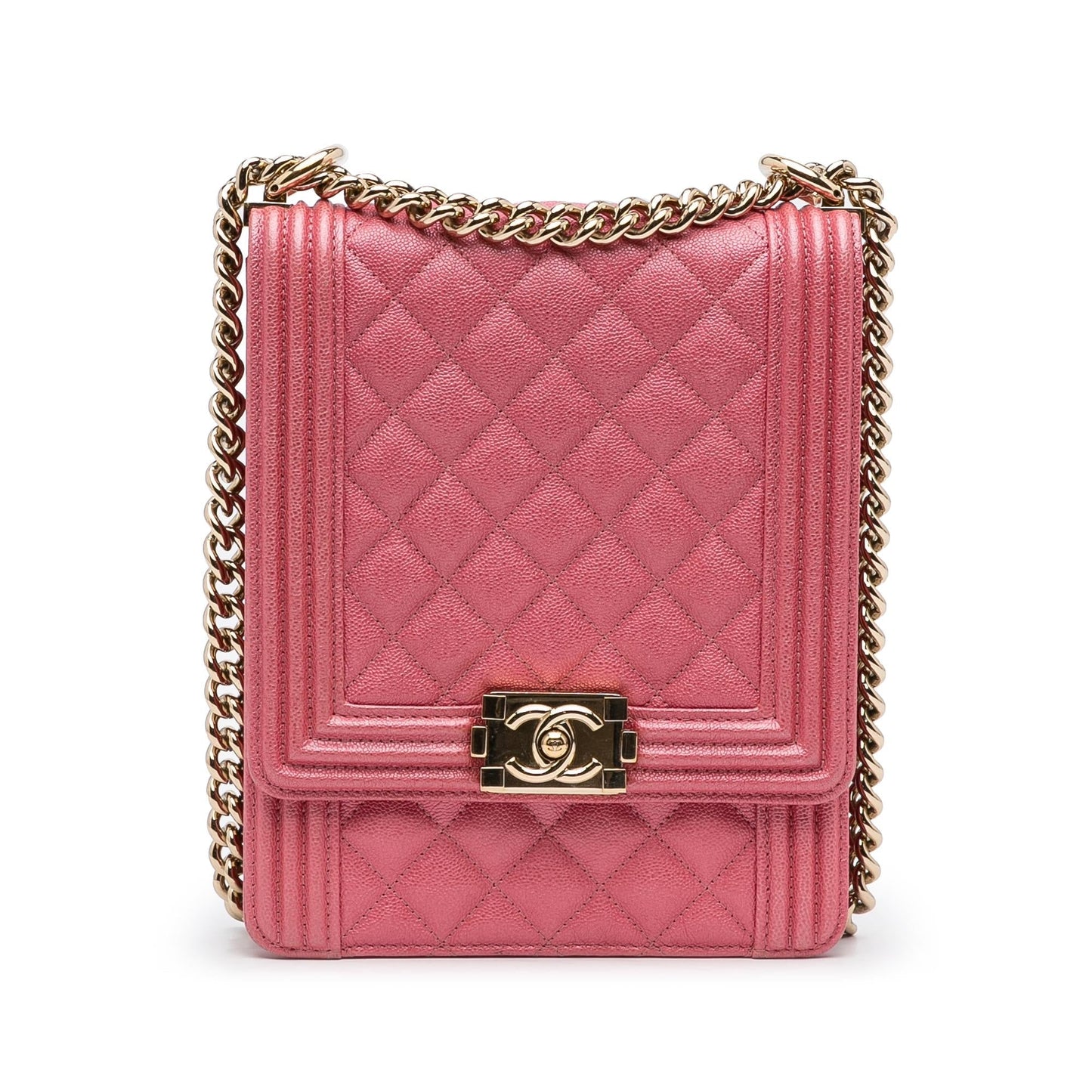 Chanel North South Boy Flap Handbag Flap 4