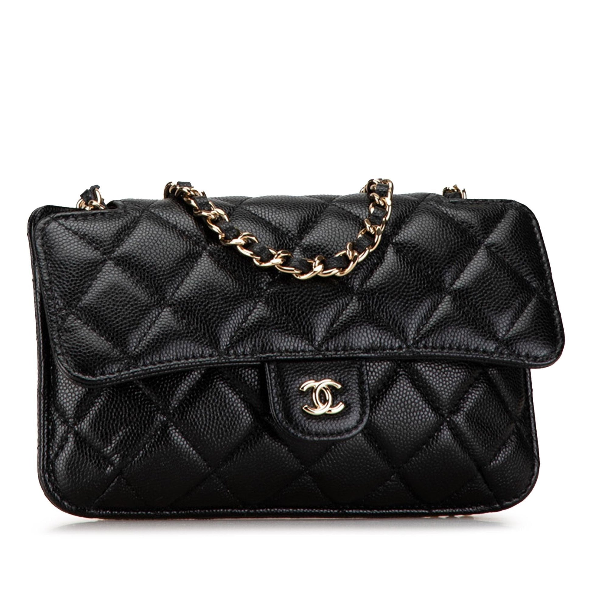 Chanel Nylon Graffiti Foldable Shopping Caviar Flap Tote Bag Shg Hcnftw