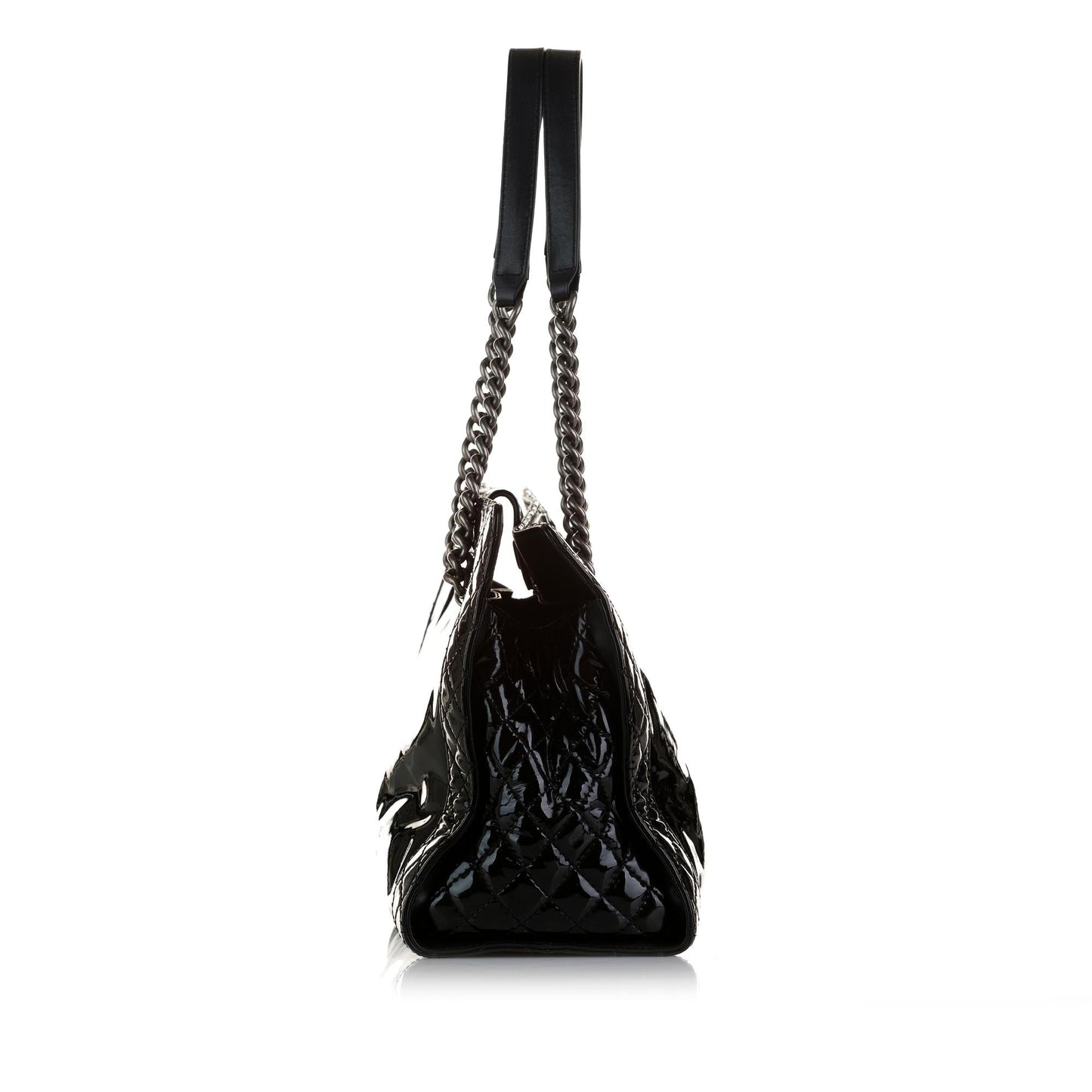 Chanel Patent Boy Reverso Shopping SHG-hSjbqX Tote Bag