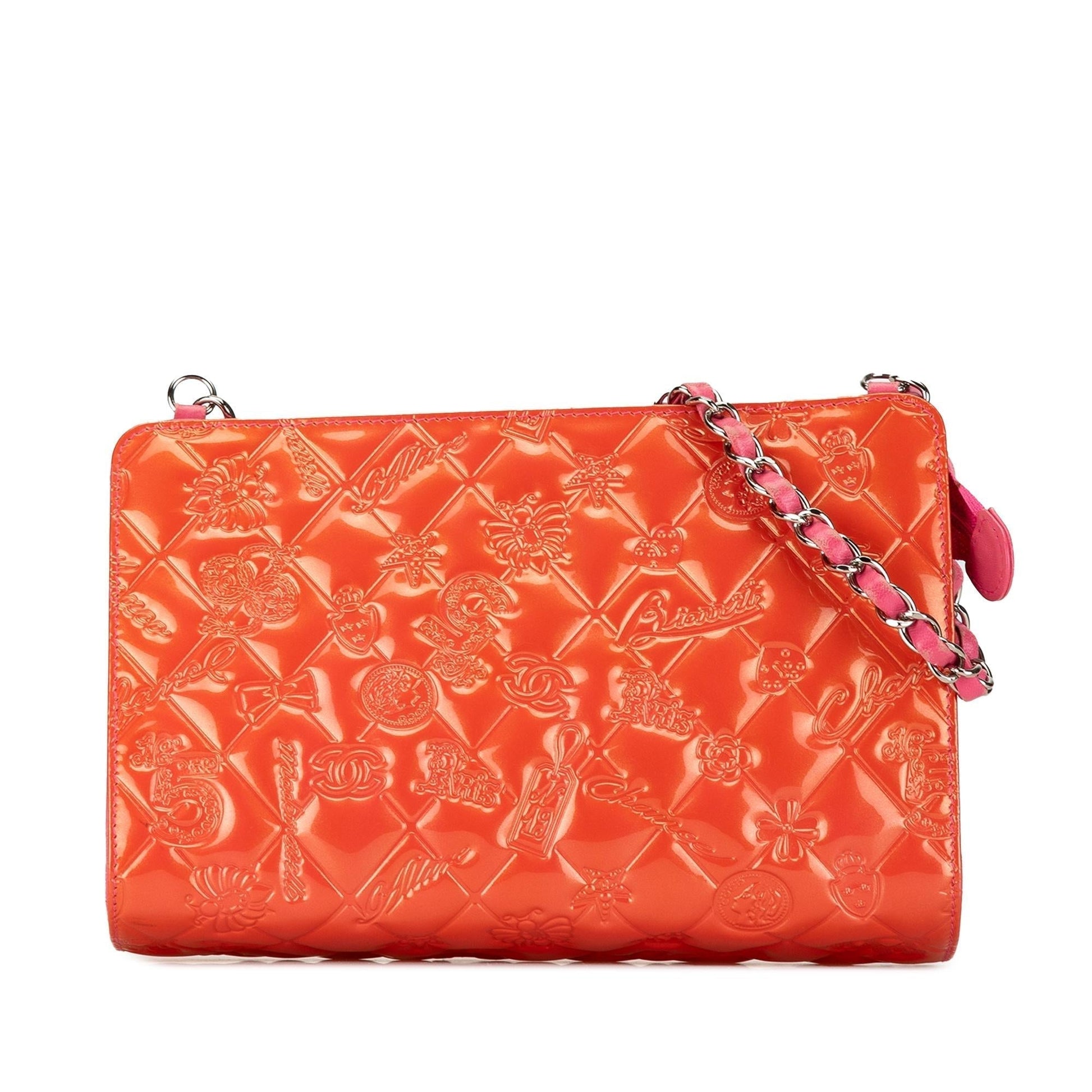 Chanel Patent Calfskin Lucky Symbols SHG-ZPRkza Shoulder Bag