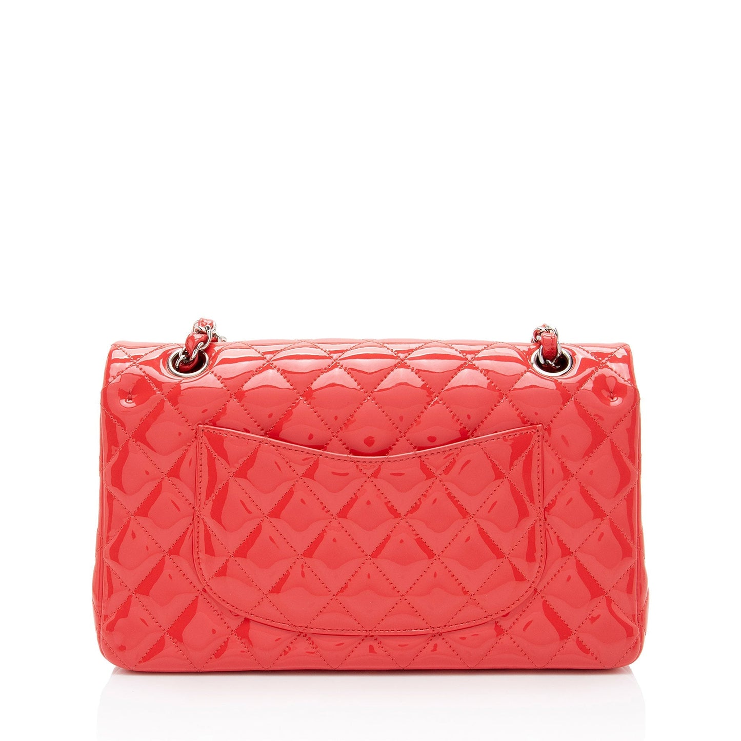 Chanel Patent Classic Double Flap SHF-96viXO Leather Shoulder Bag
