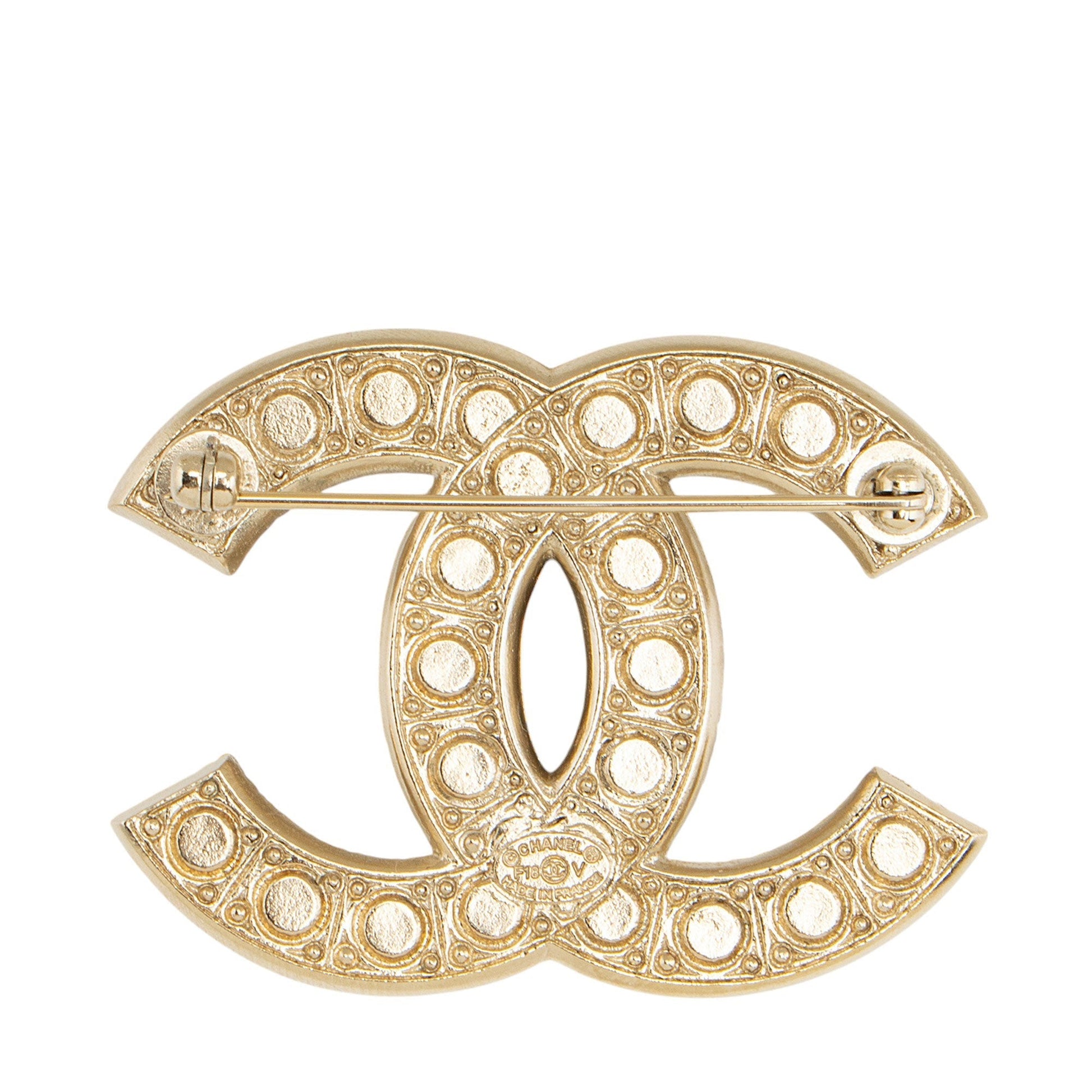 Chanel Pearl CC Brooch SHF-KY02qw Handbag